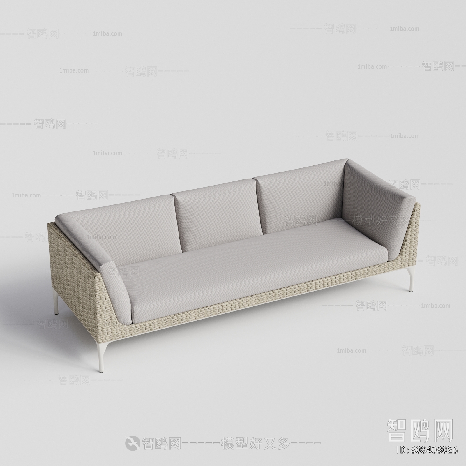 Modern Three-seat Sofa