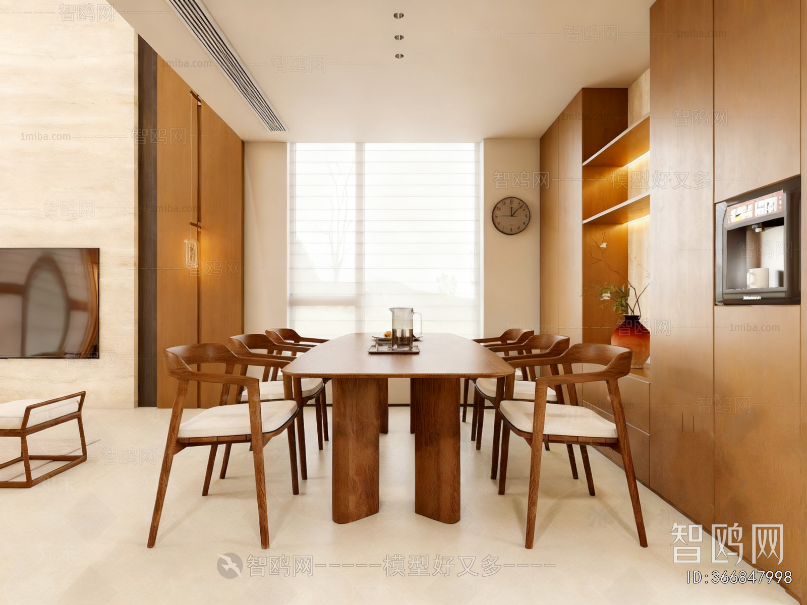 New Chinese Style A Living Room