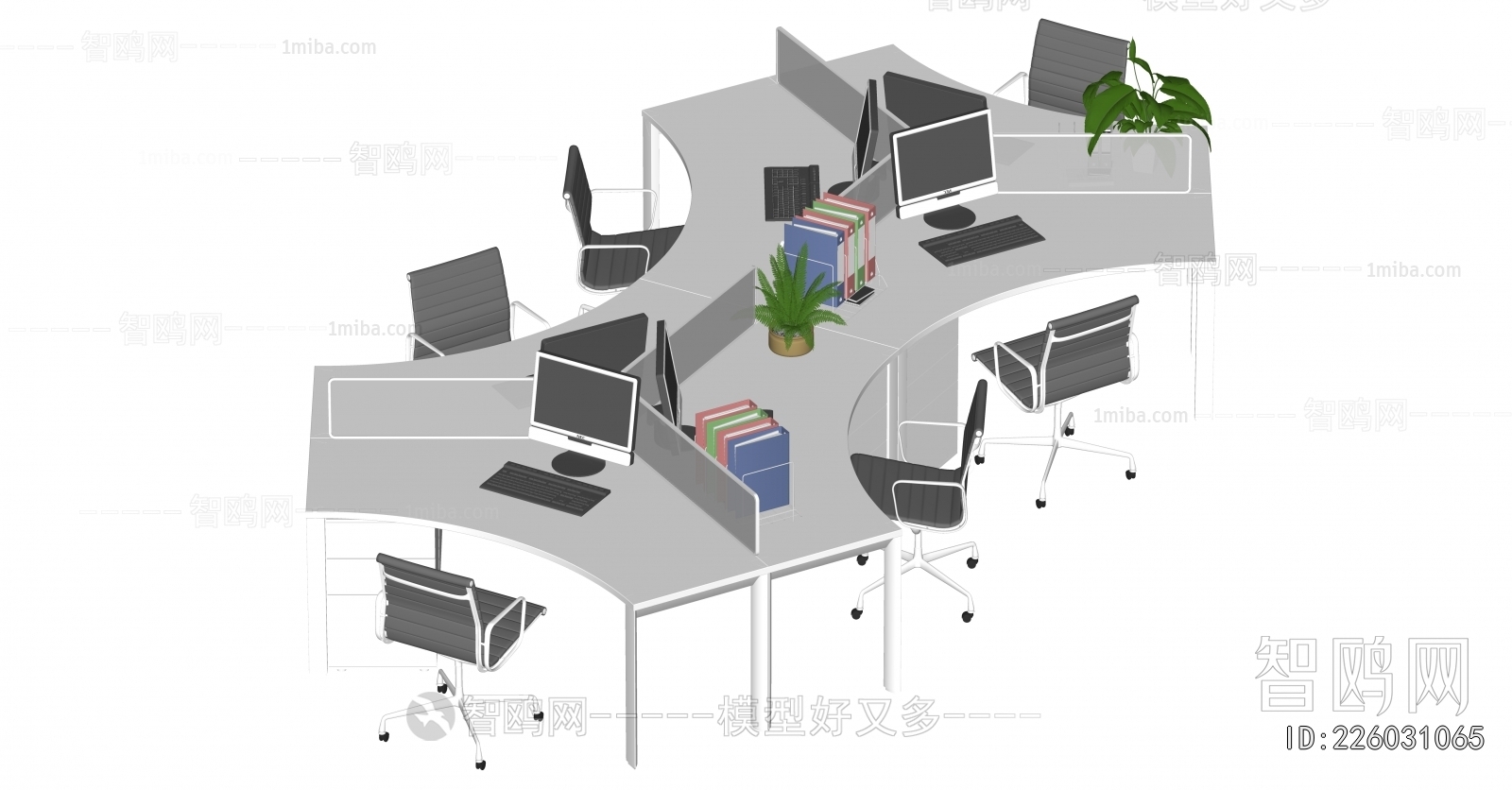 Modern Office Desk And Chair