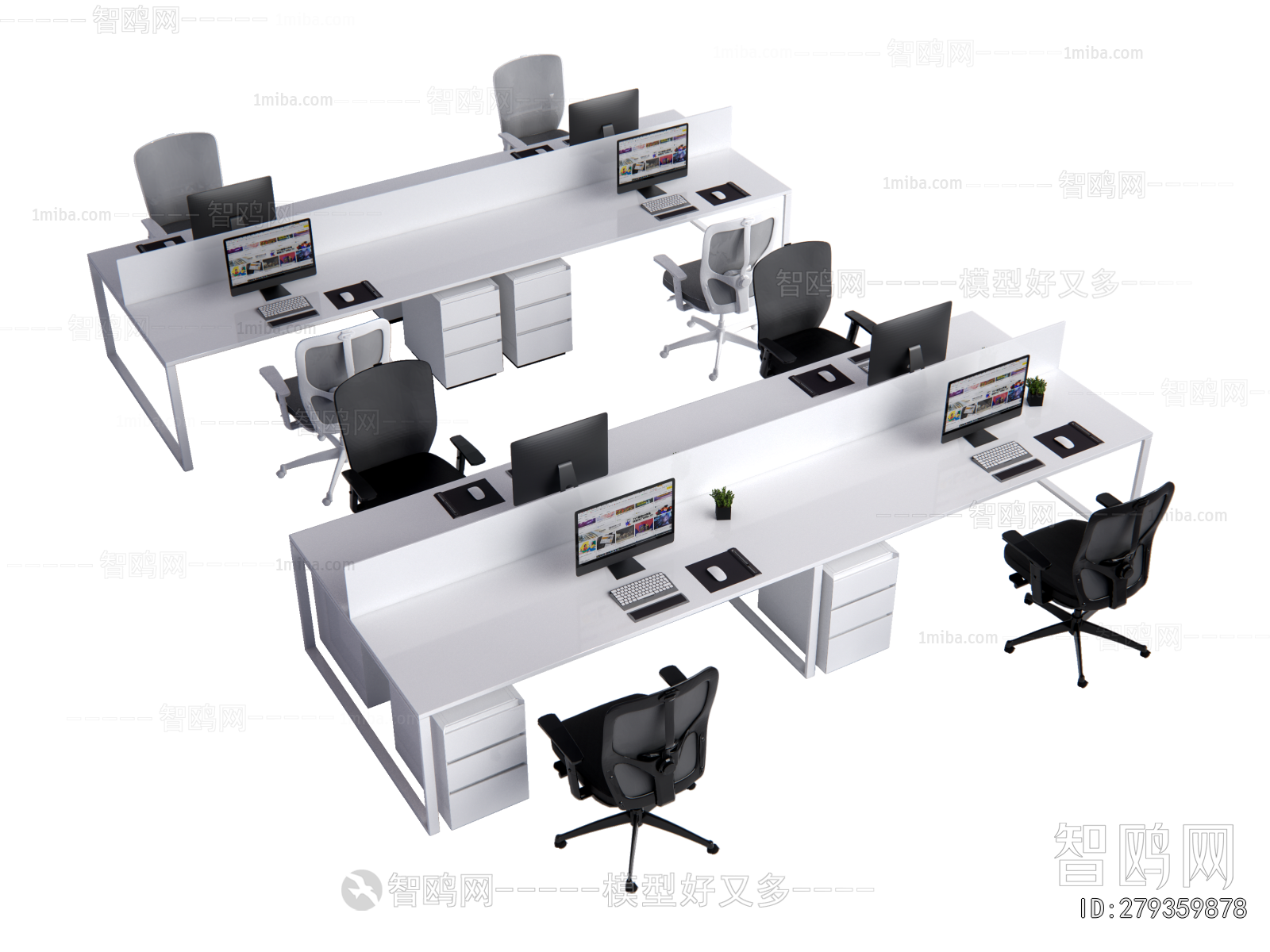 Modern Office Desk And Chair