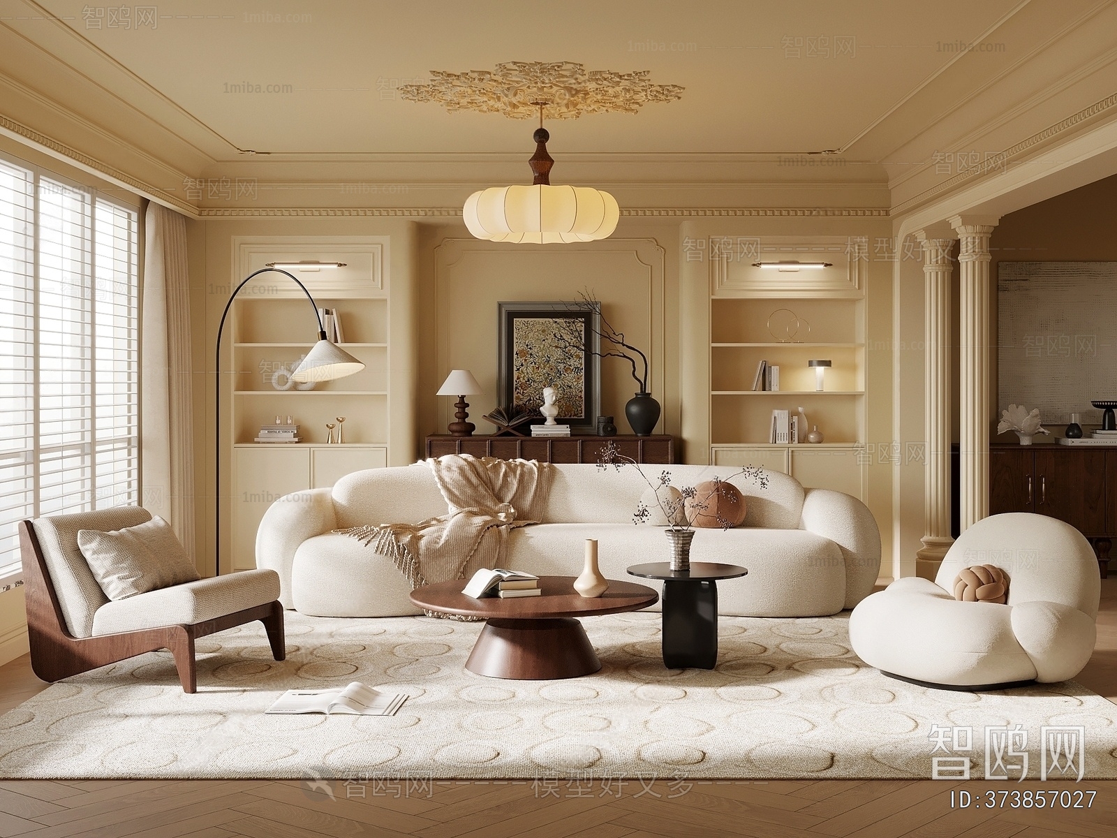 French Style A Living Room