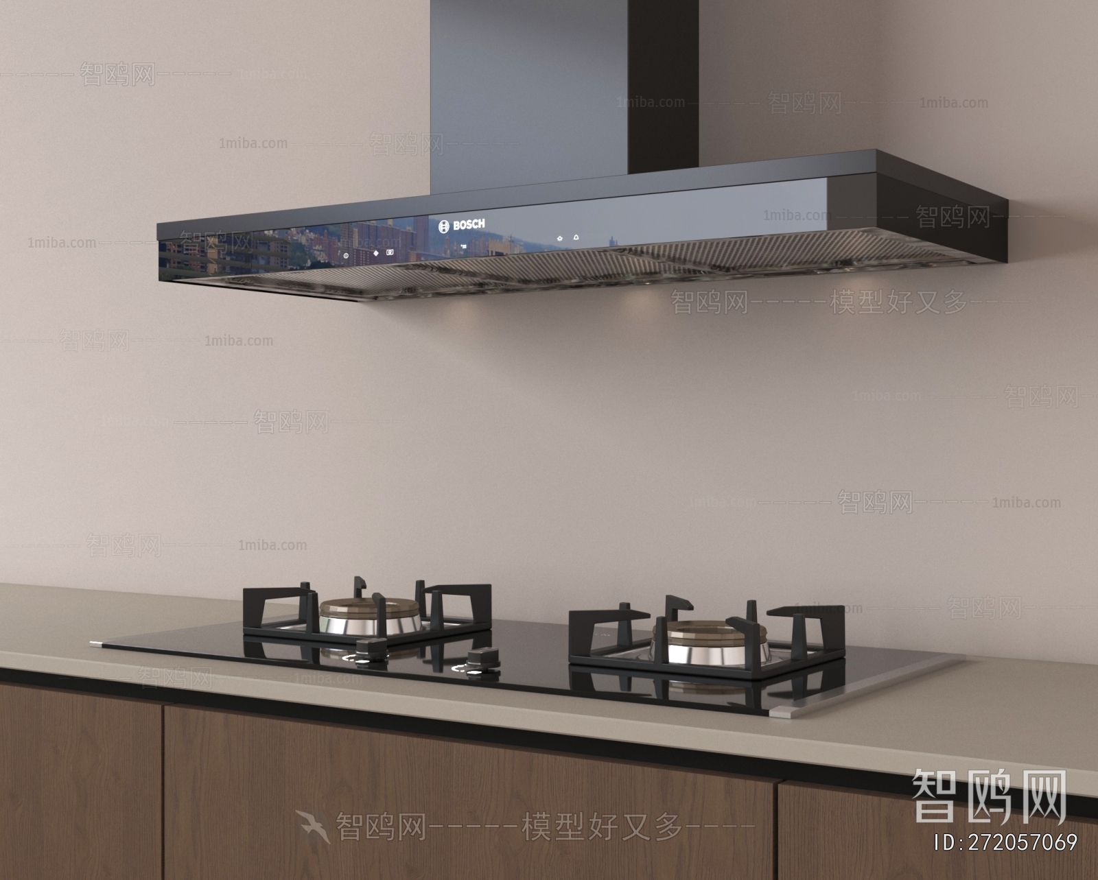 Modern Kitchen Electric Gas Range