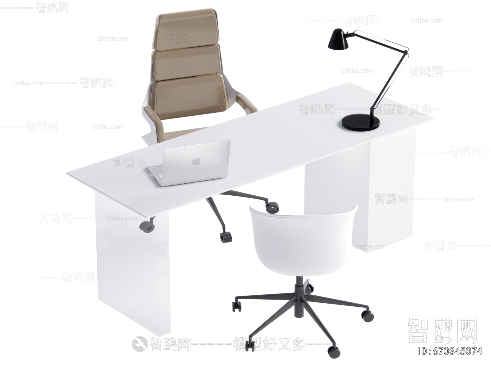 Modern Office Desk And Chair