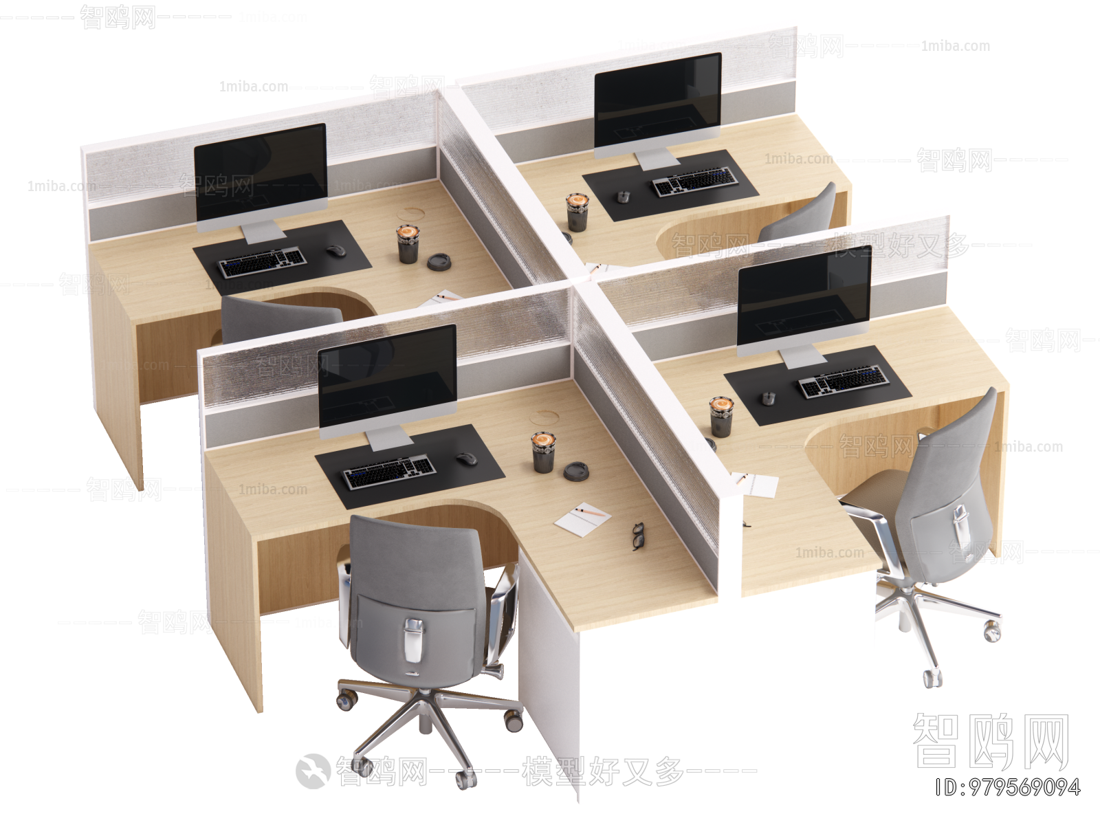 Modern Office Desk And Chair