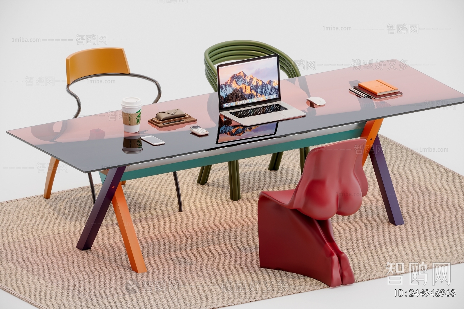 Modern Computer Desk And Chair