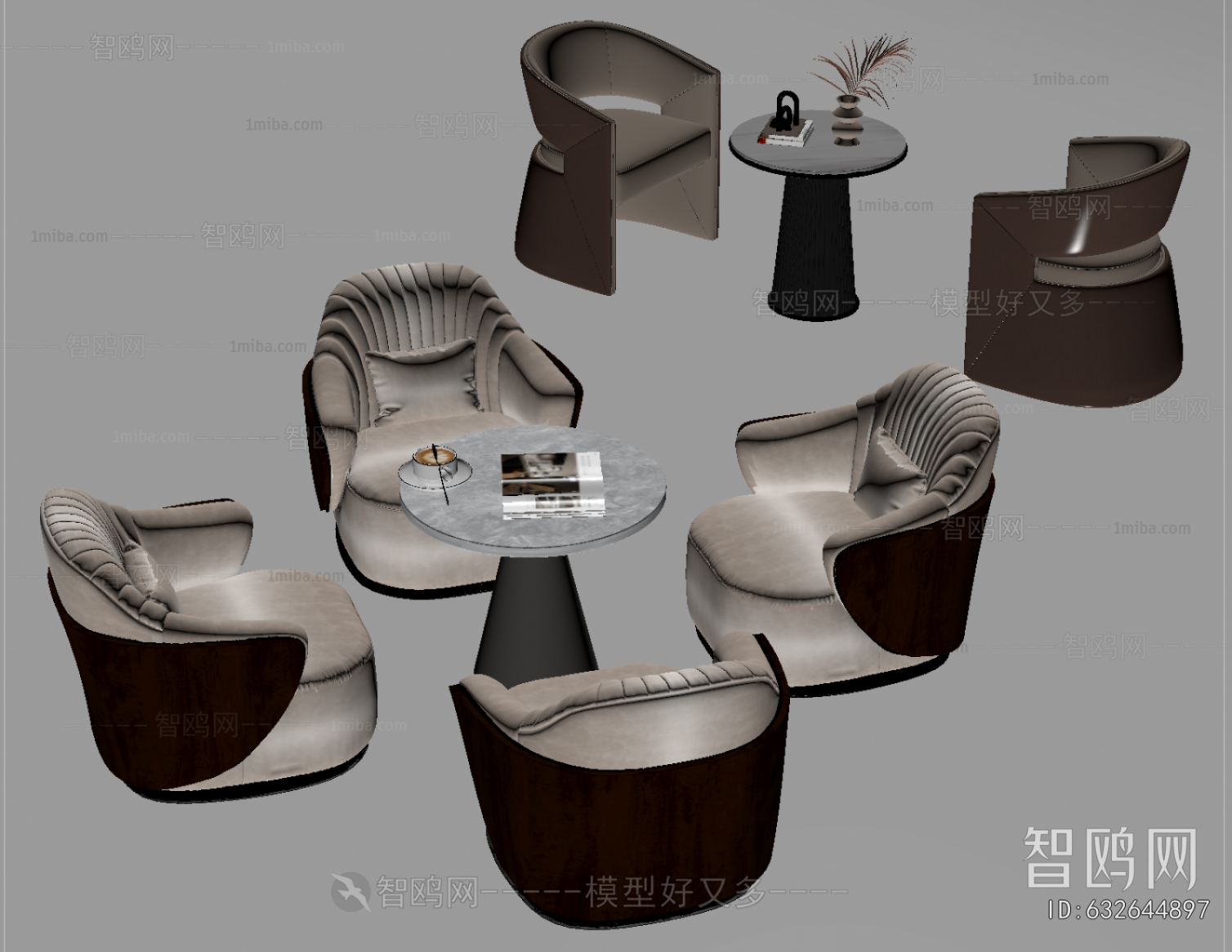 Modern Leisure Table And Chair