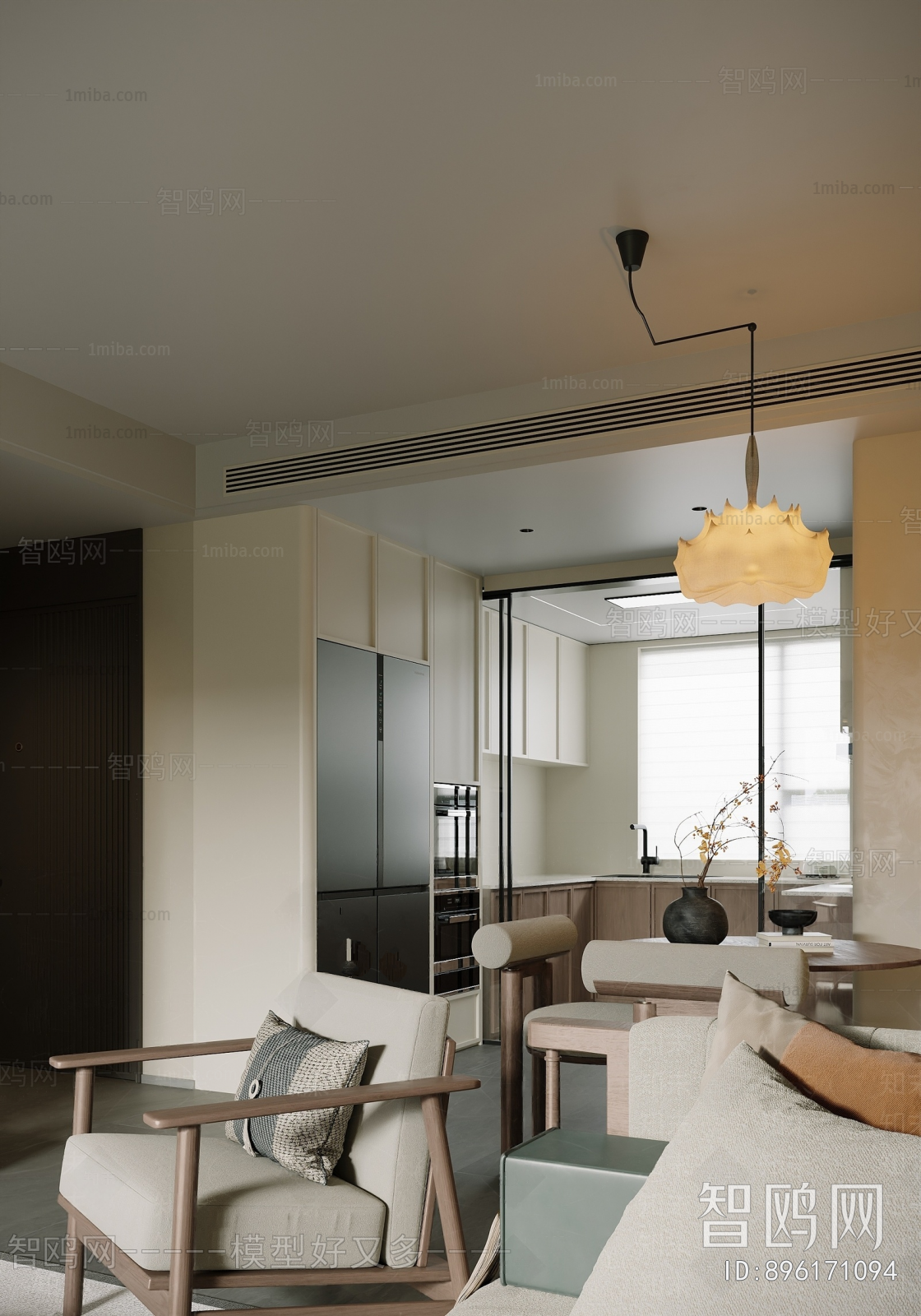 New Chinese Style Dining Room