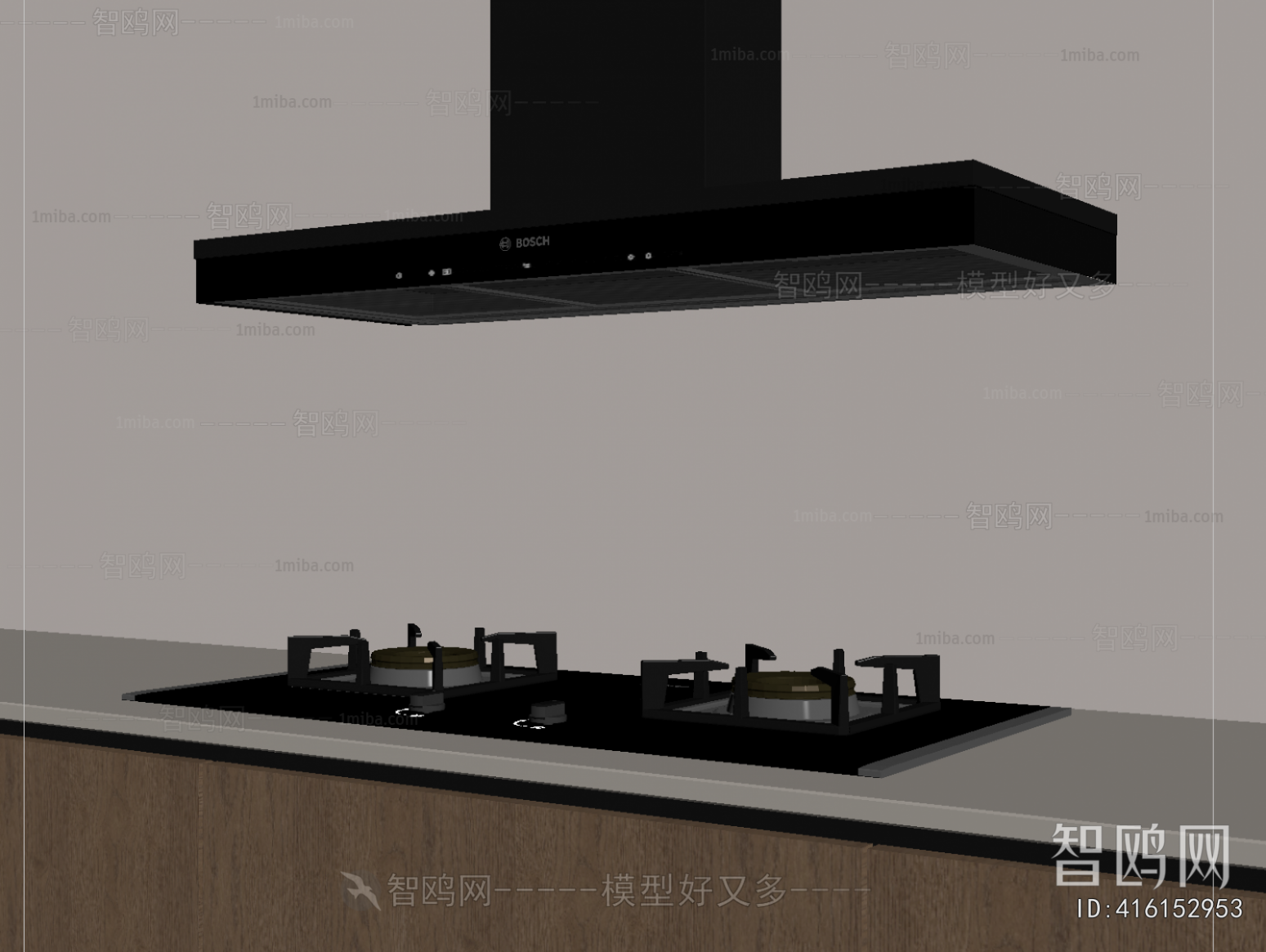 Modern Kitchen Electric Gas Range