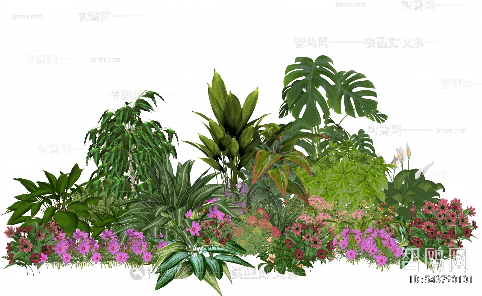 Modern Plant Pile