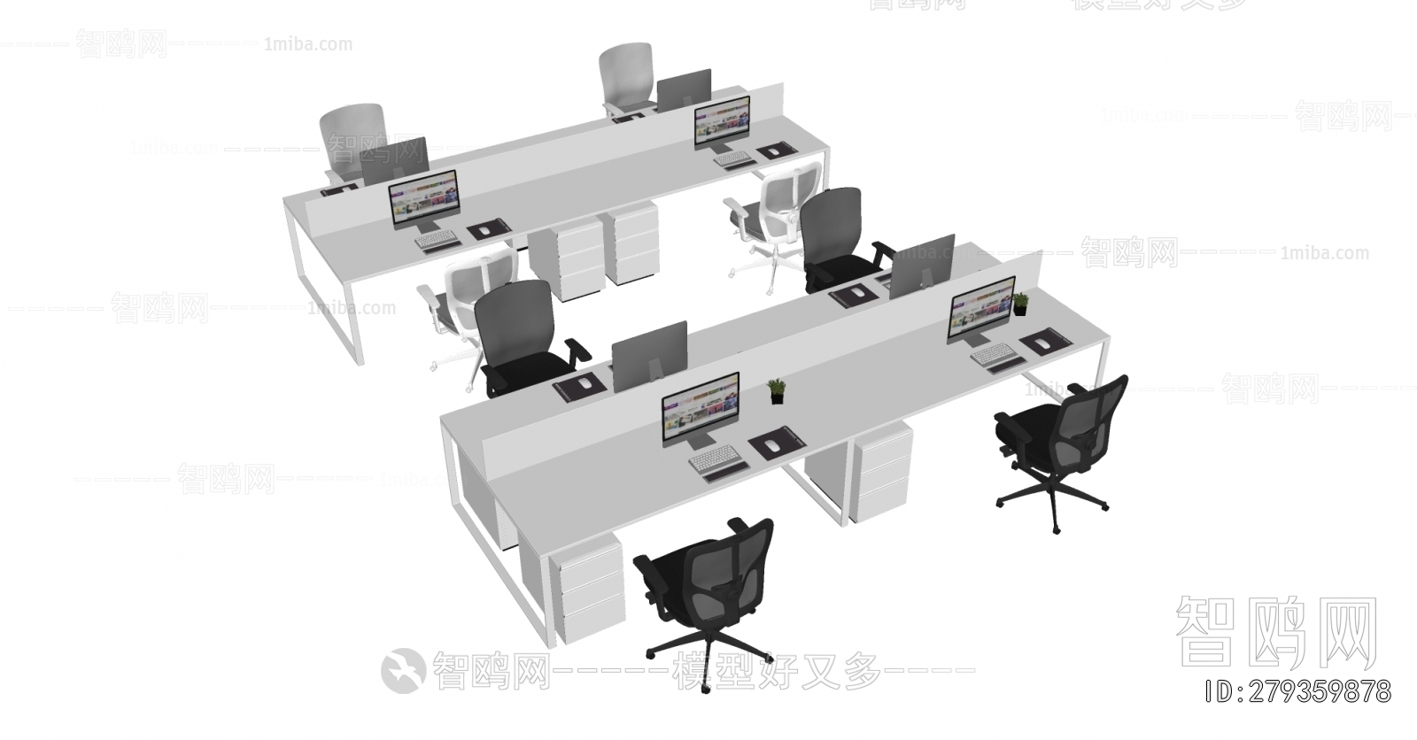 Modern Office Desk And Chair