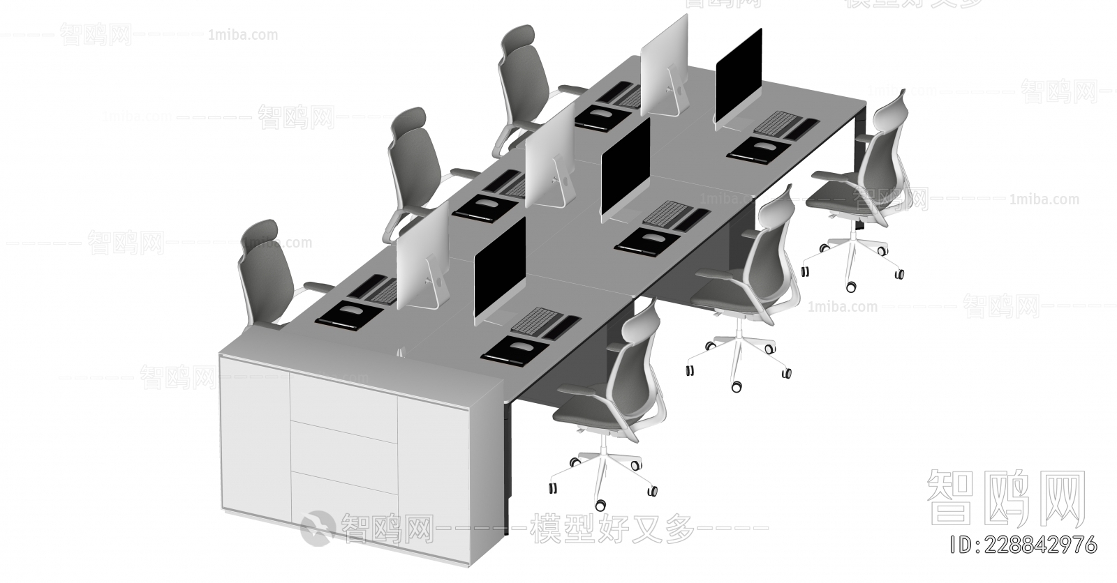 Modern Office Desk And Chair