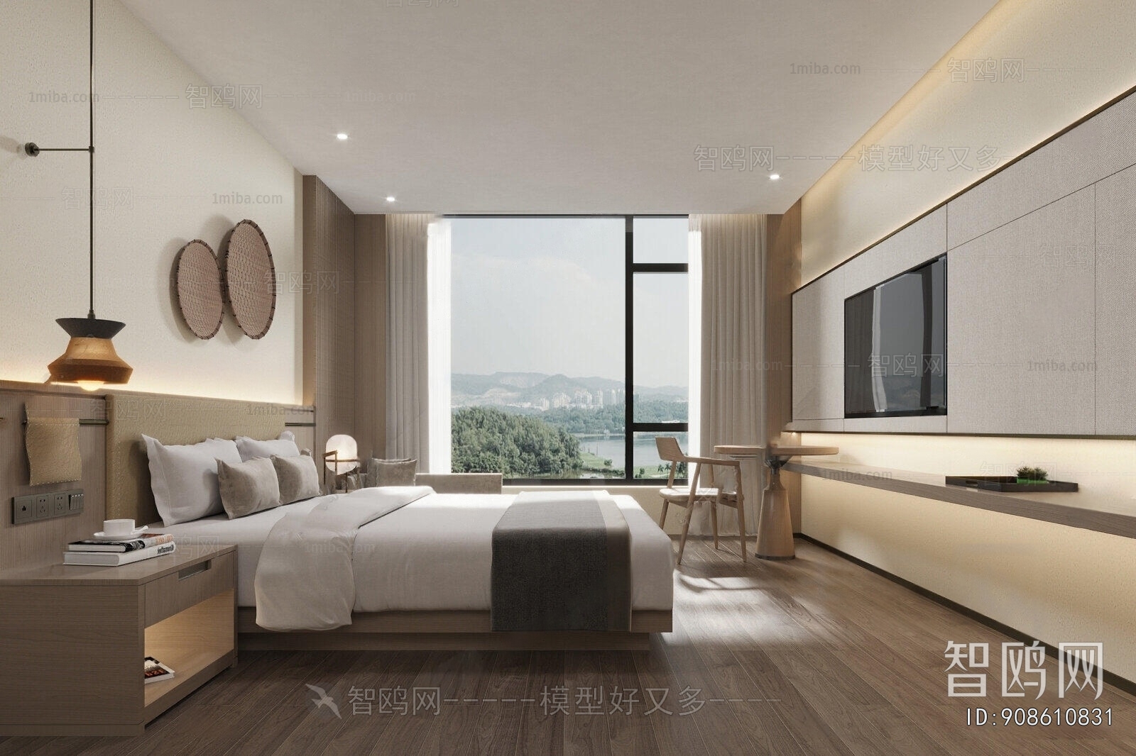 New Chinese Style Guest Room