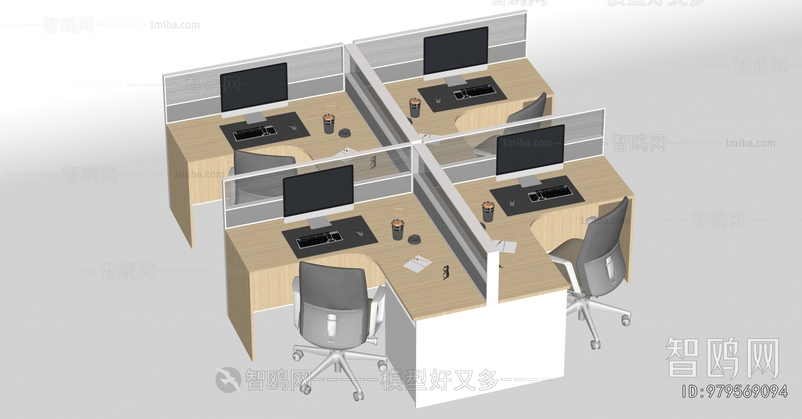 Modern Office Desk And Chair