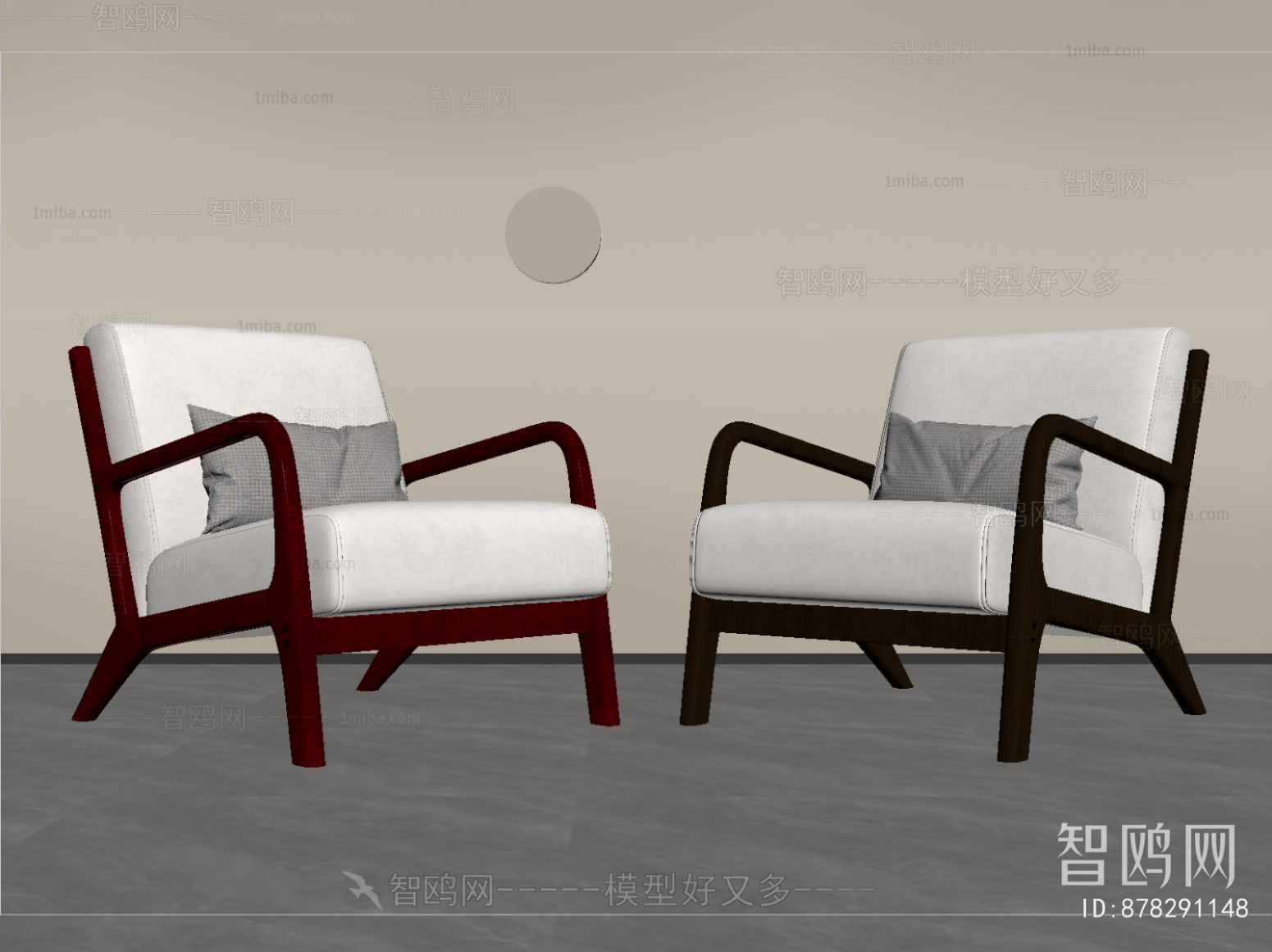 New Chinese Style Lounge Chair