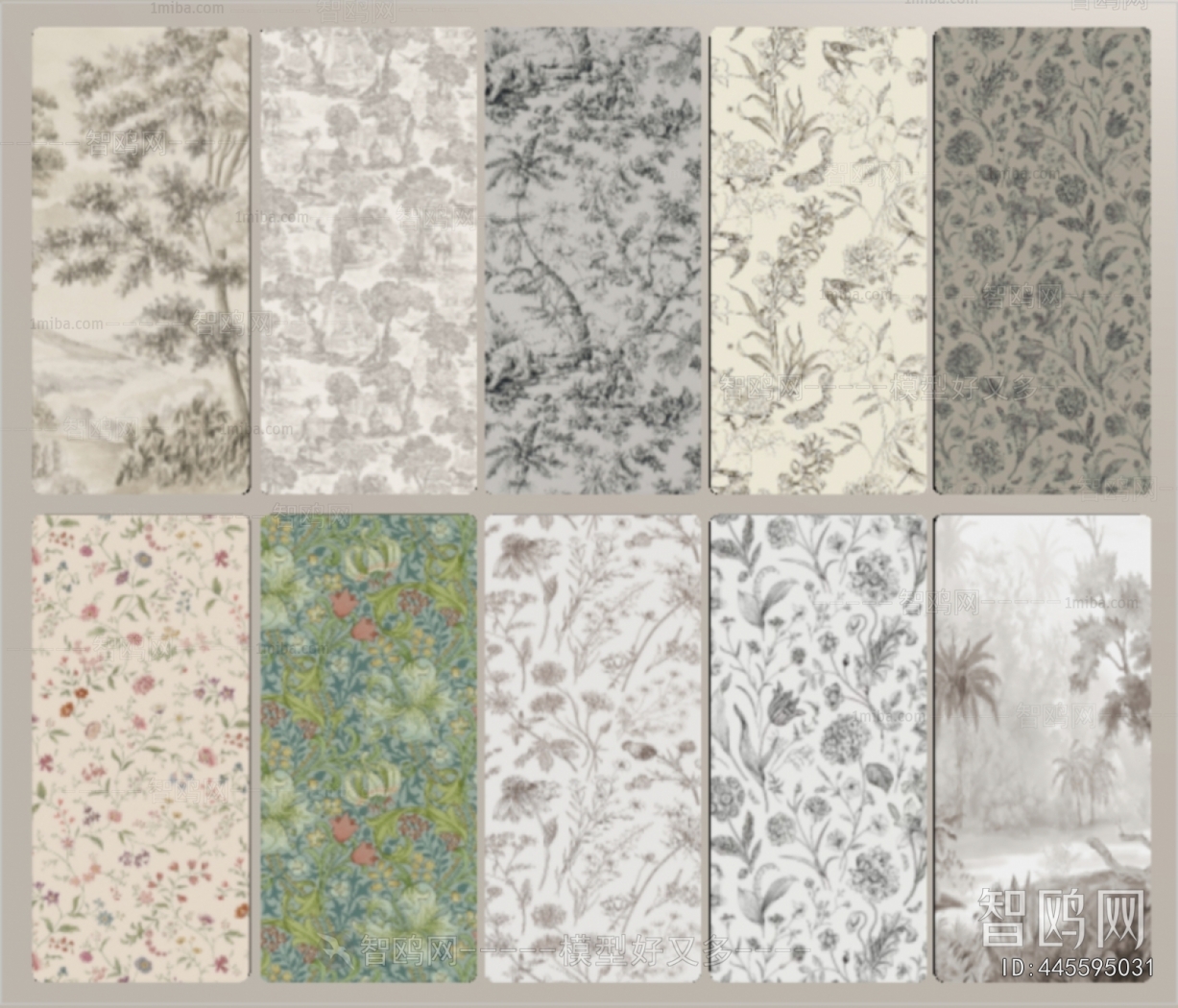 French Style Wall/floor/ceiling