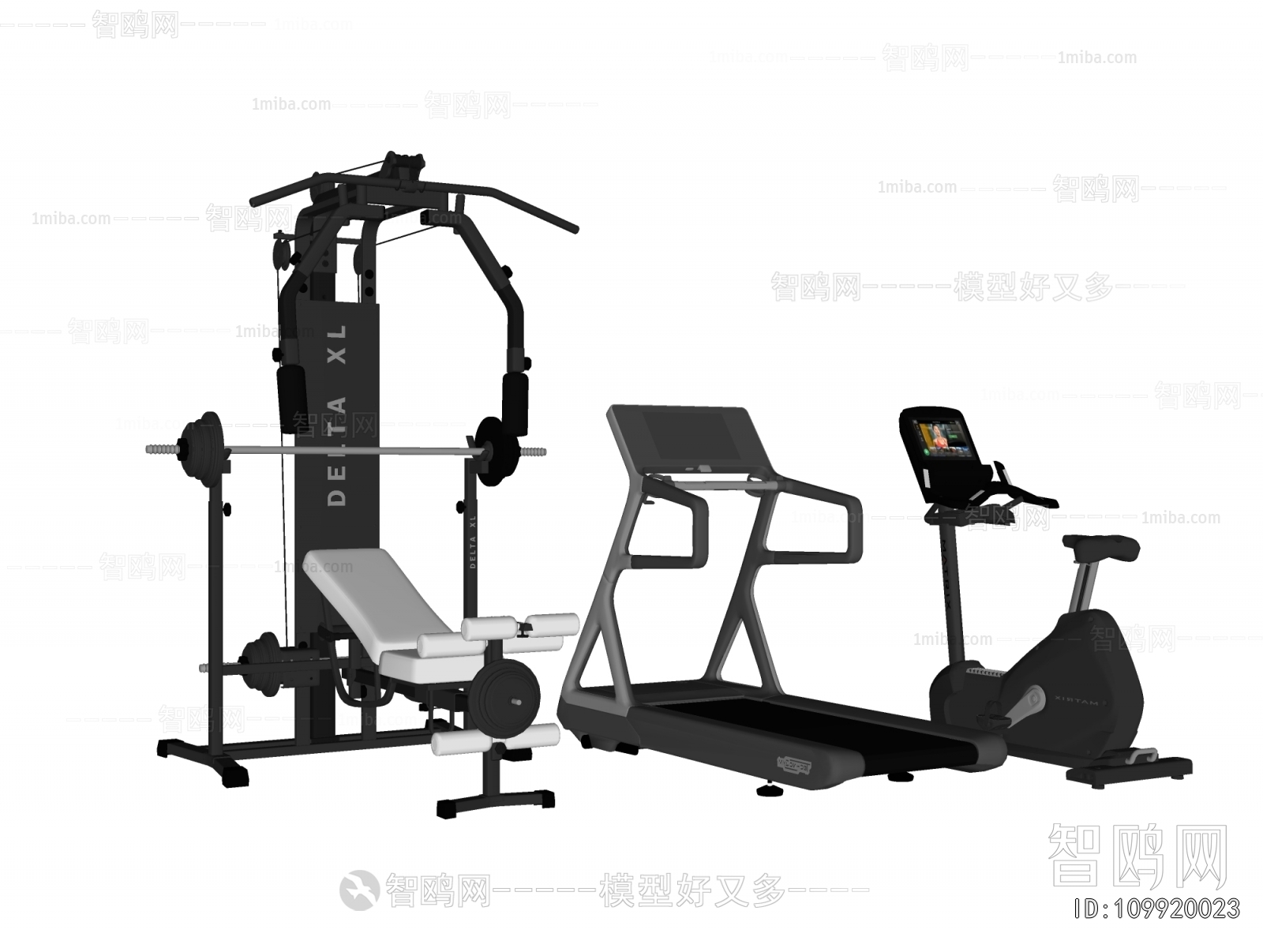 Modern Fitness Equipment