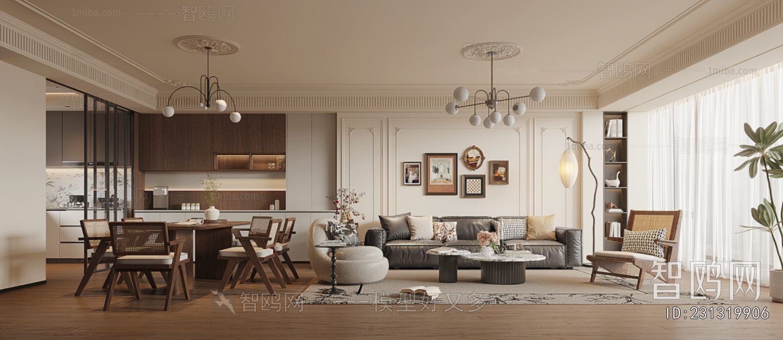 French Style A Living Room