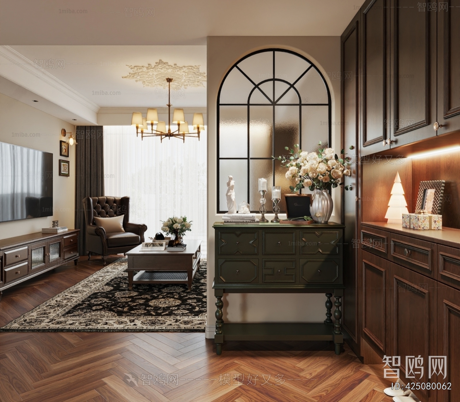 American Style Hallway