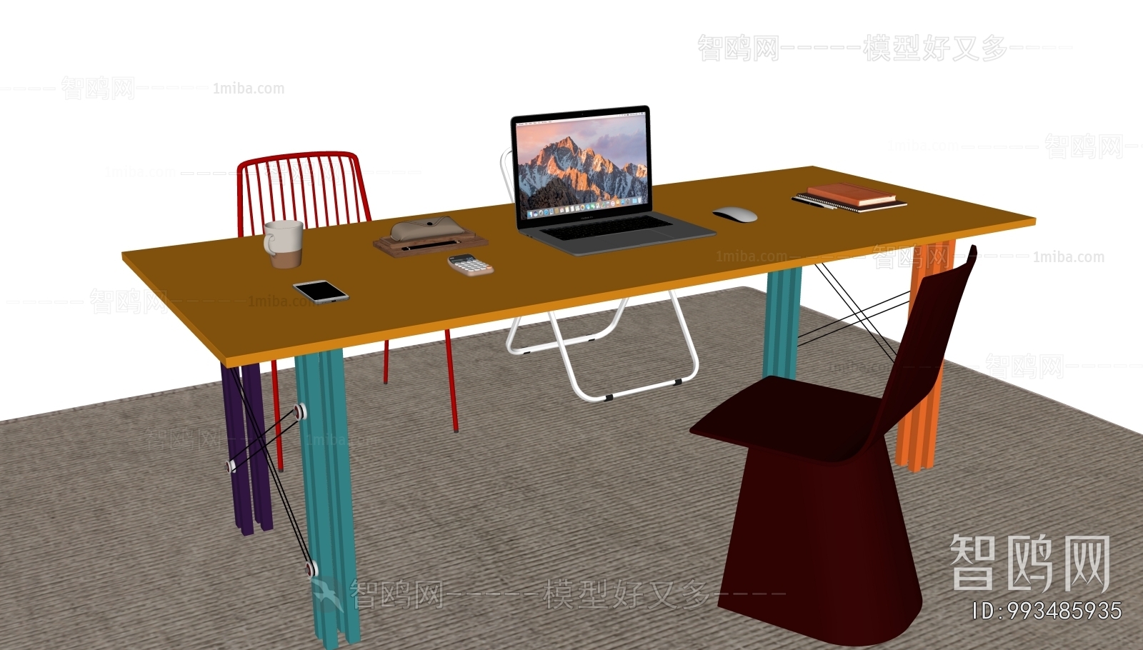 Modern Computer Desk And Chair