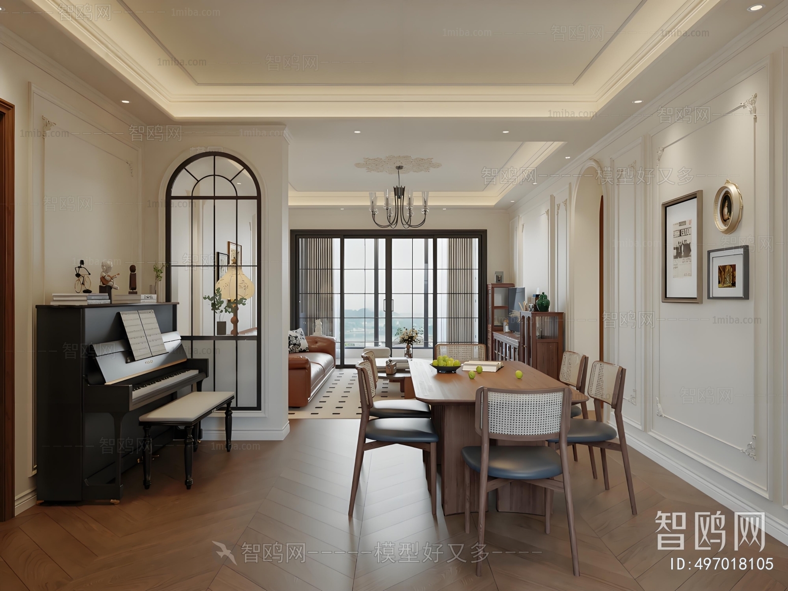 French Style A Living Room