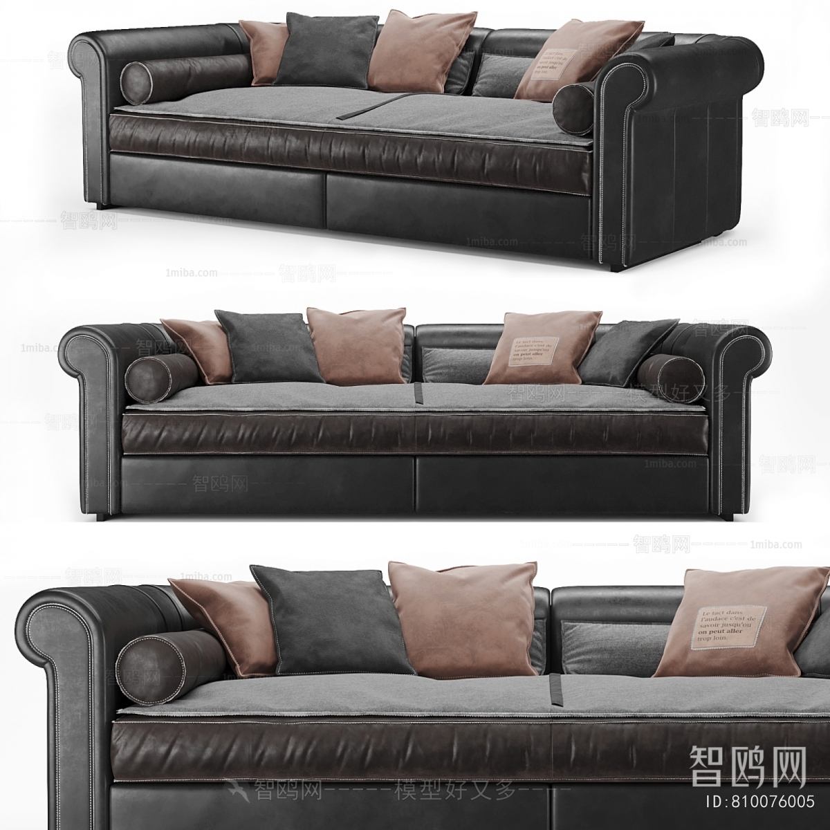 Simple European Style A Sofa For Two
