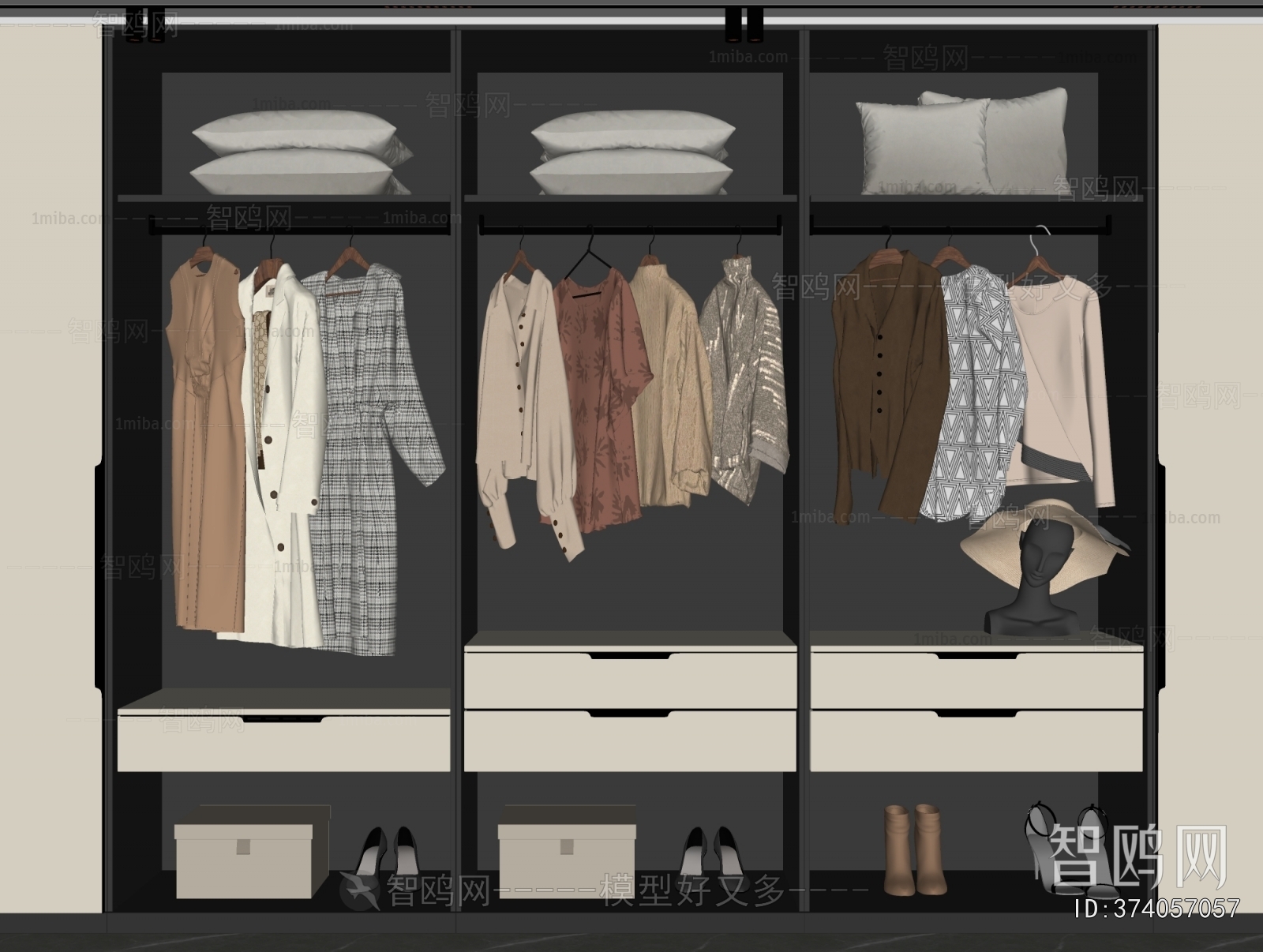 Modern The Wardrobe