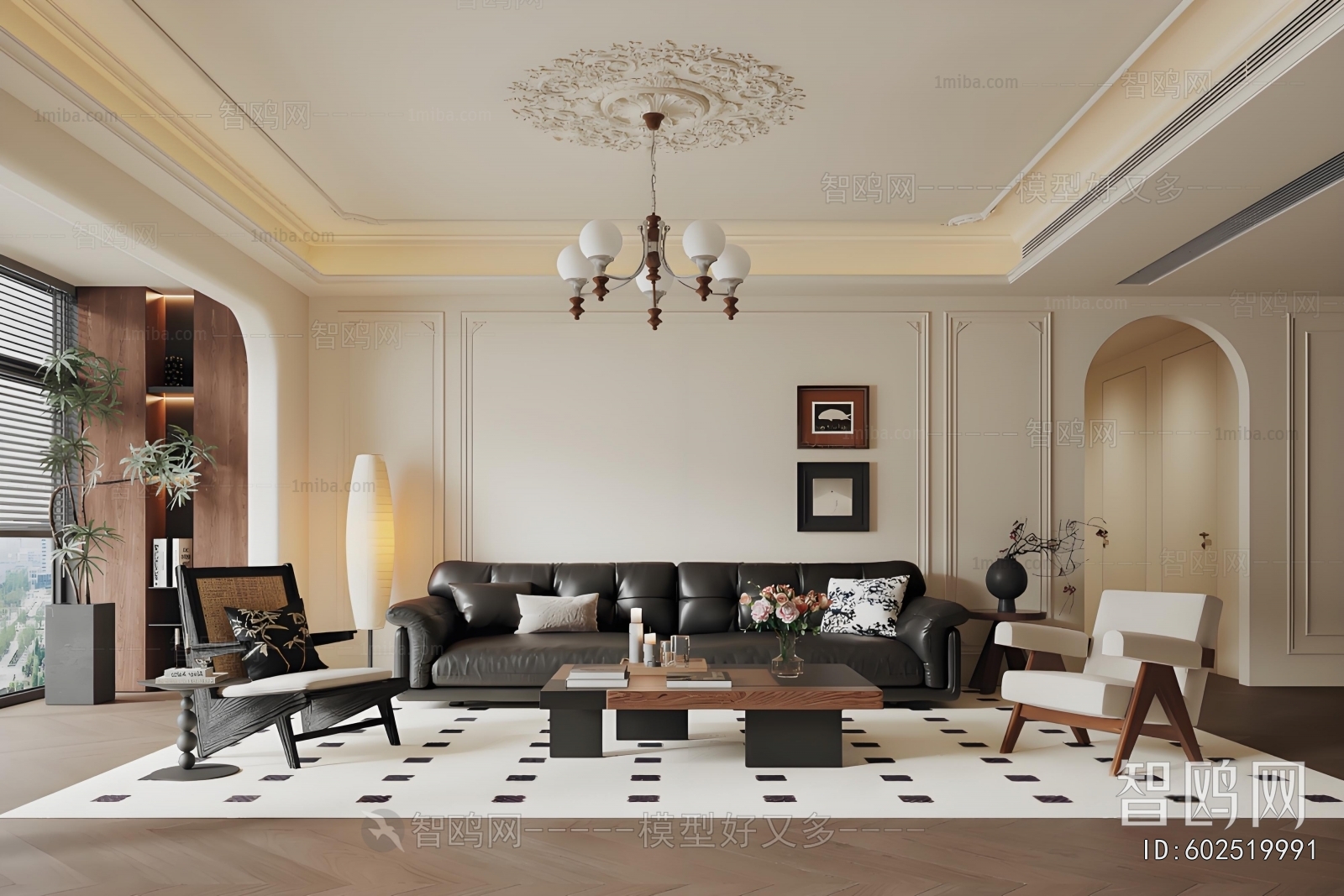 French Style A Living Room