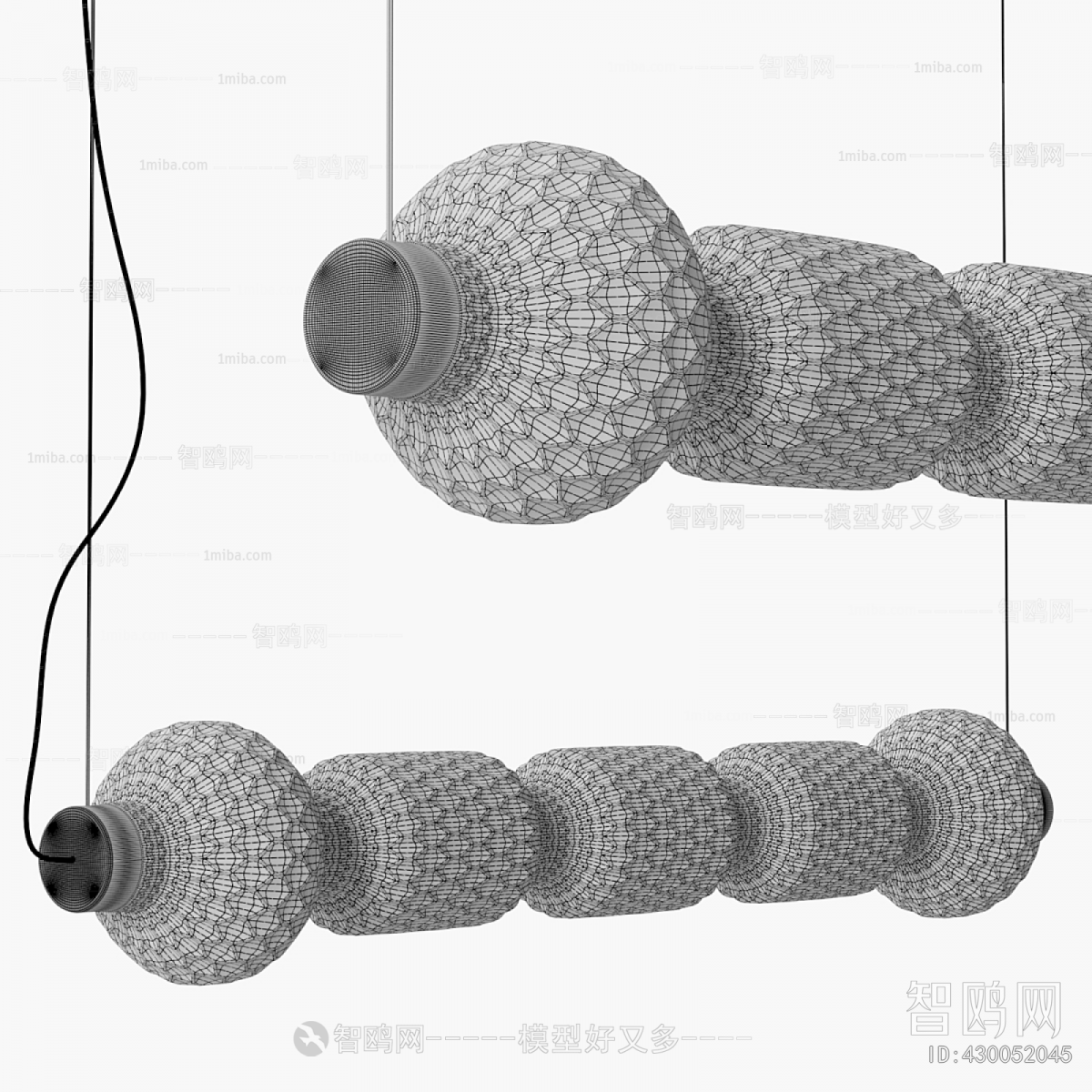 Modern Long Chandelier