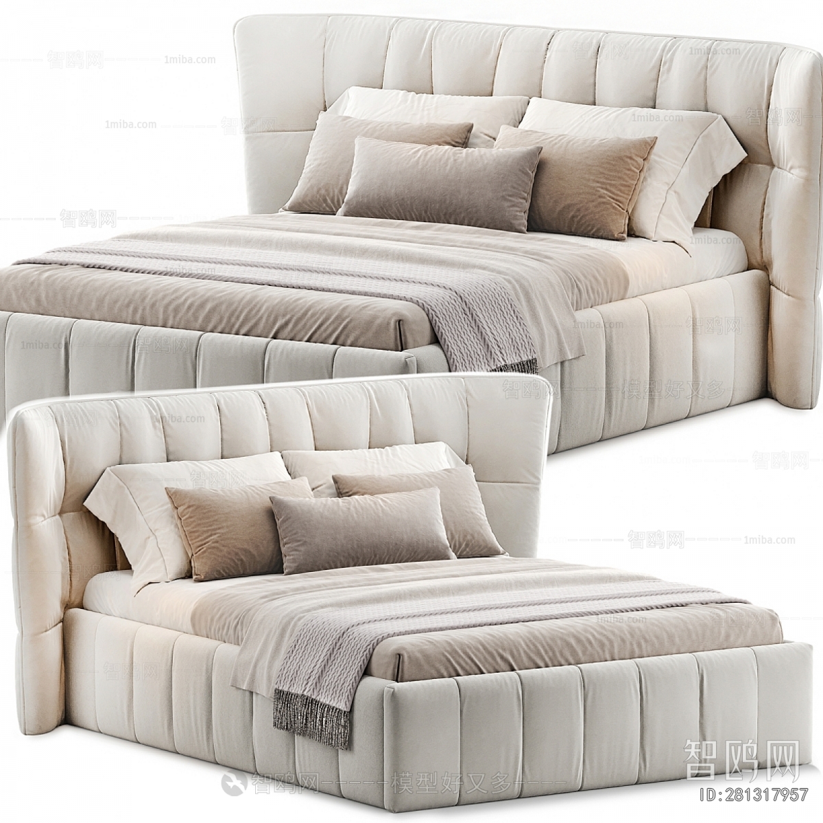 Modern Double Bed