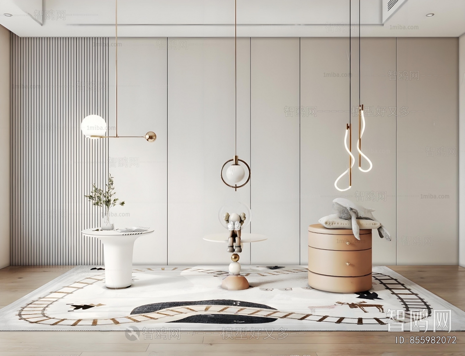 Modern Bedside Cupboard