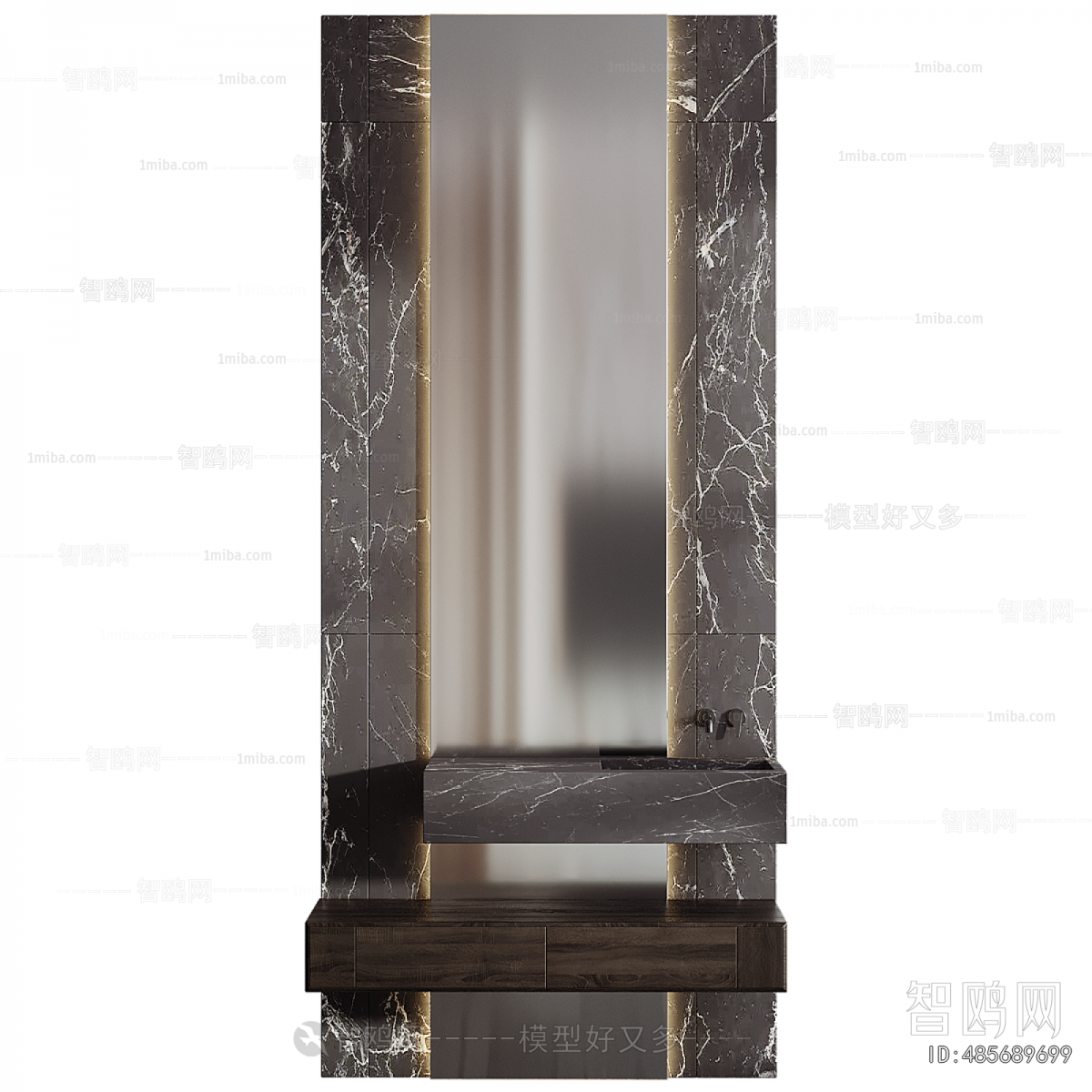 Modern Bathroom Cabinet