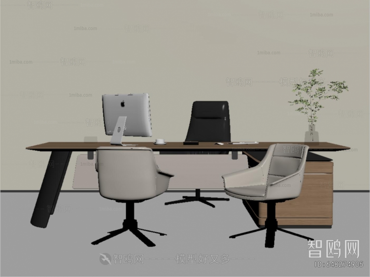 Modern Office Desk And Chair