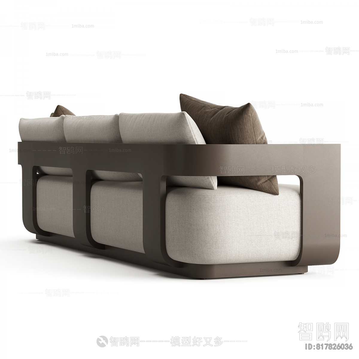 Modern Three-seat Sofa