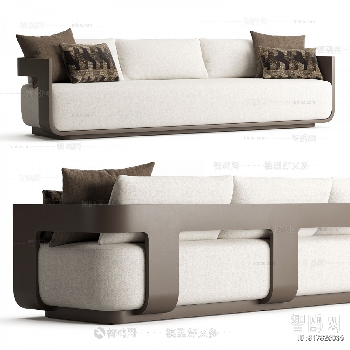 Modern Three-seat Sofa