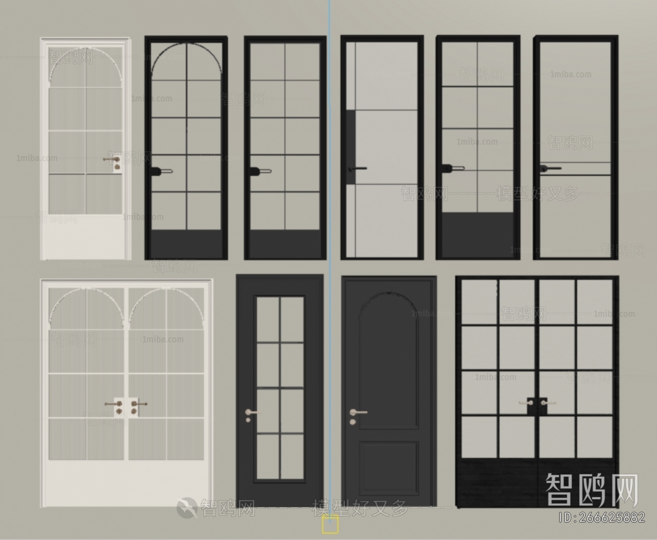 French Style Single Door