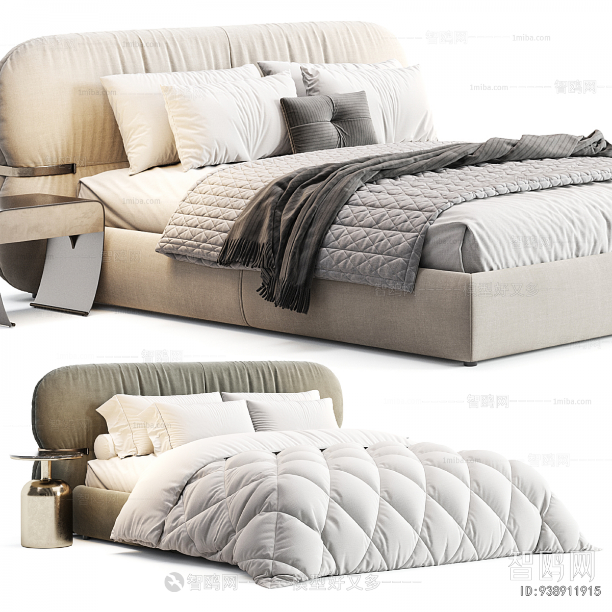 Modern Double Bed
