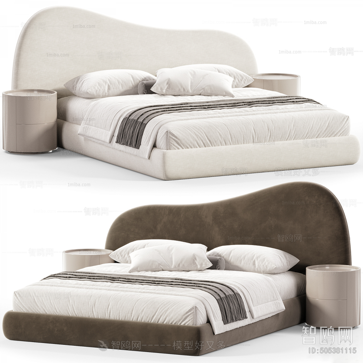 Modern Double Bed