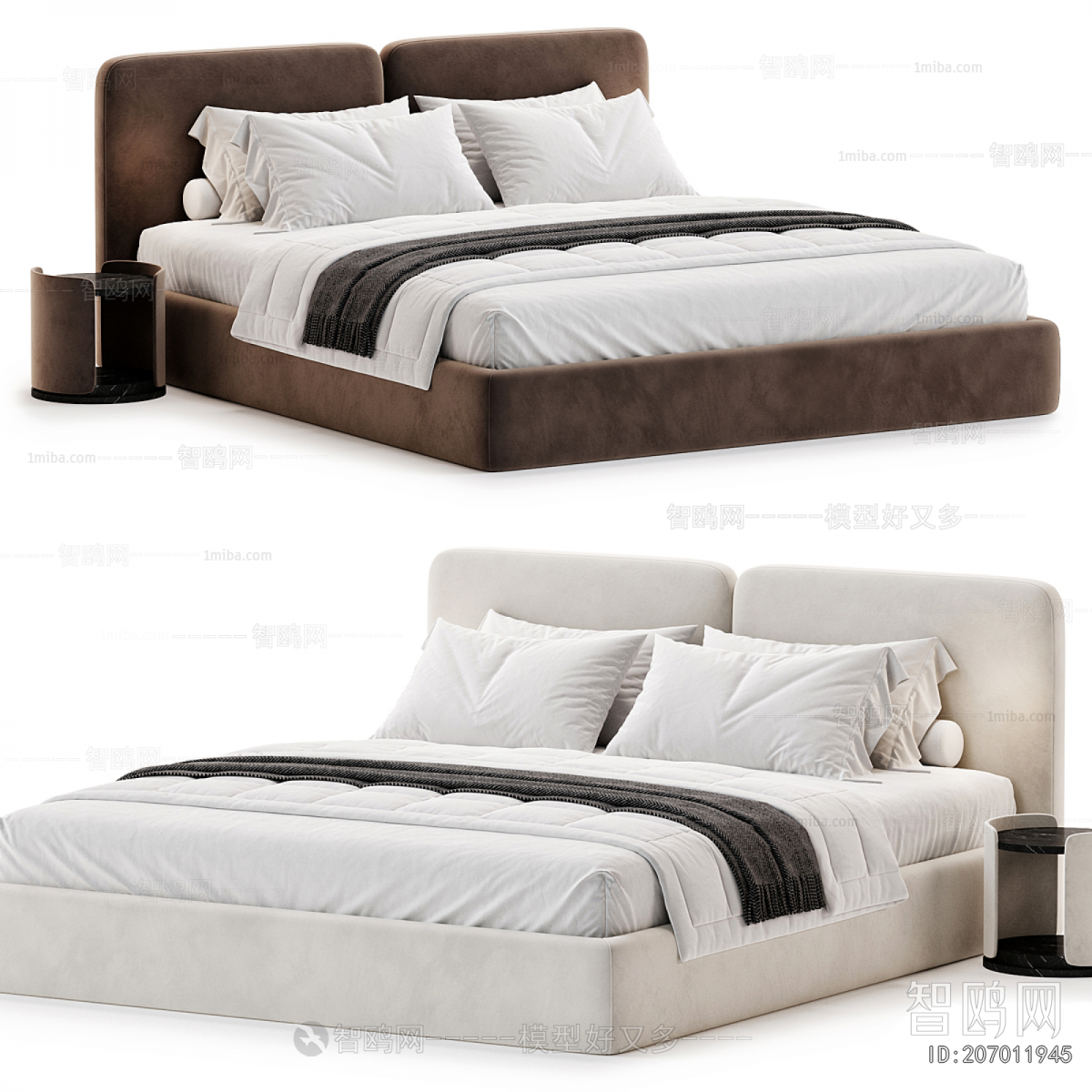 Modern Double Bed