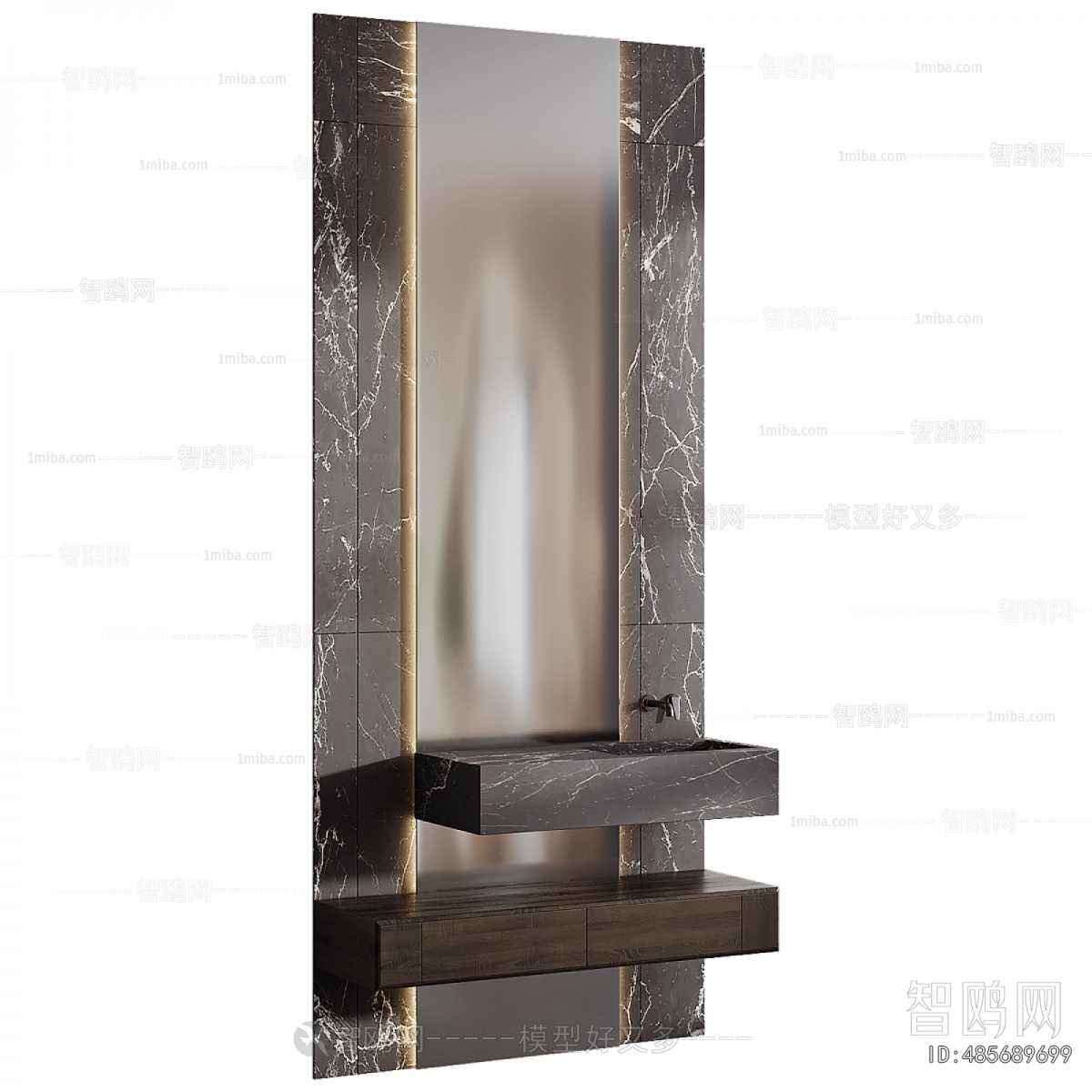 Modern Bathroom Cabinet