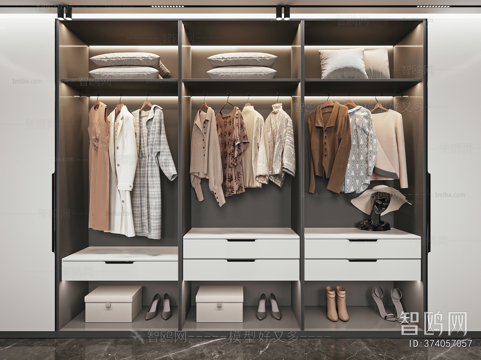 Modern The Wardrobe