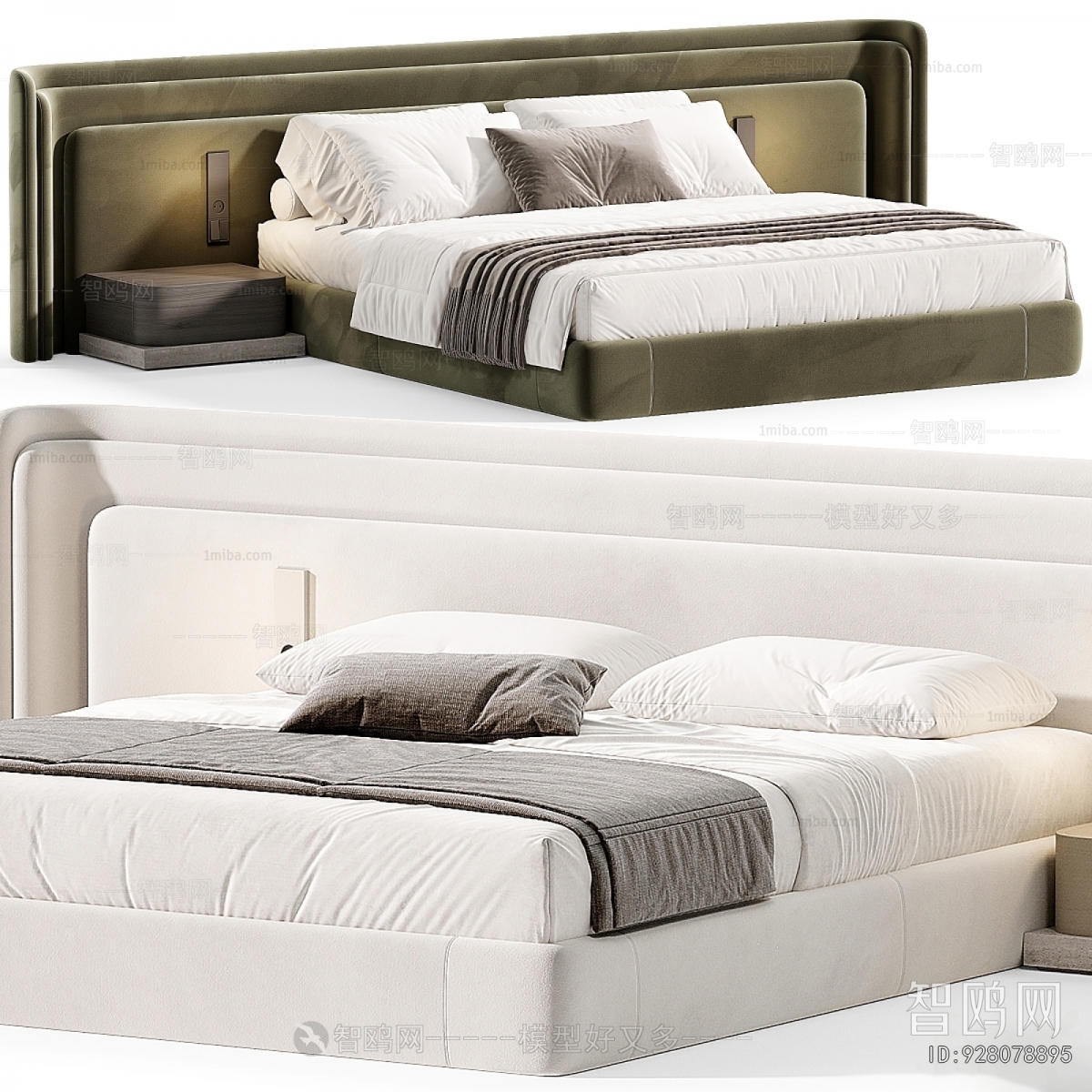 Modern Double Bed