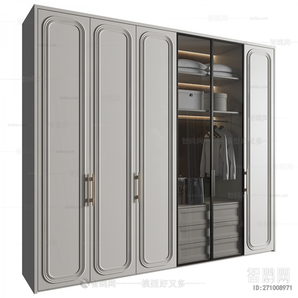 Simple European Style The Wardrobe