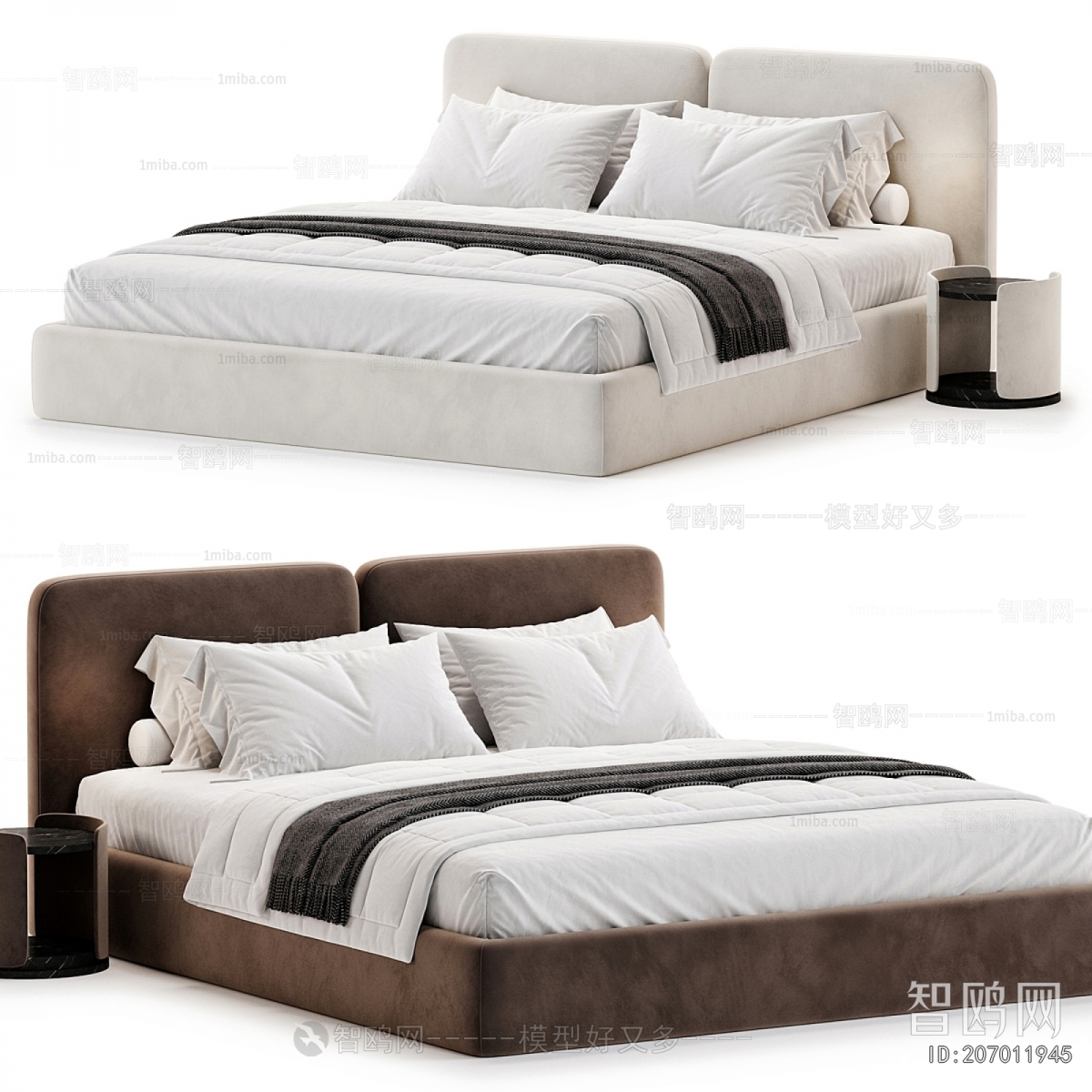Modern Double Bed