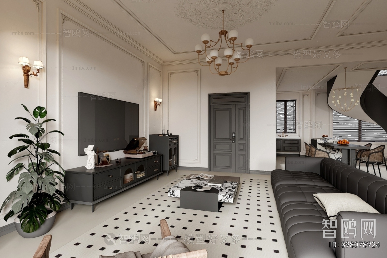 French Style A Living Room