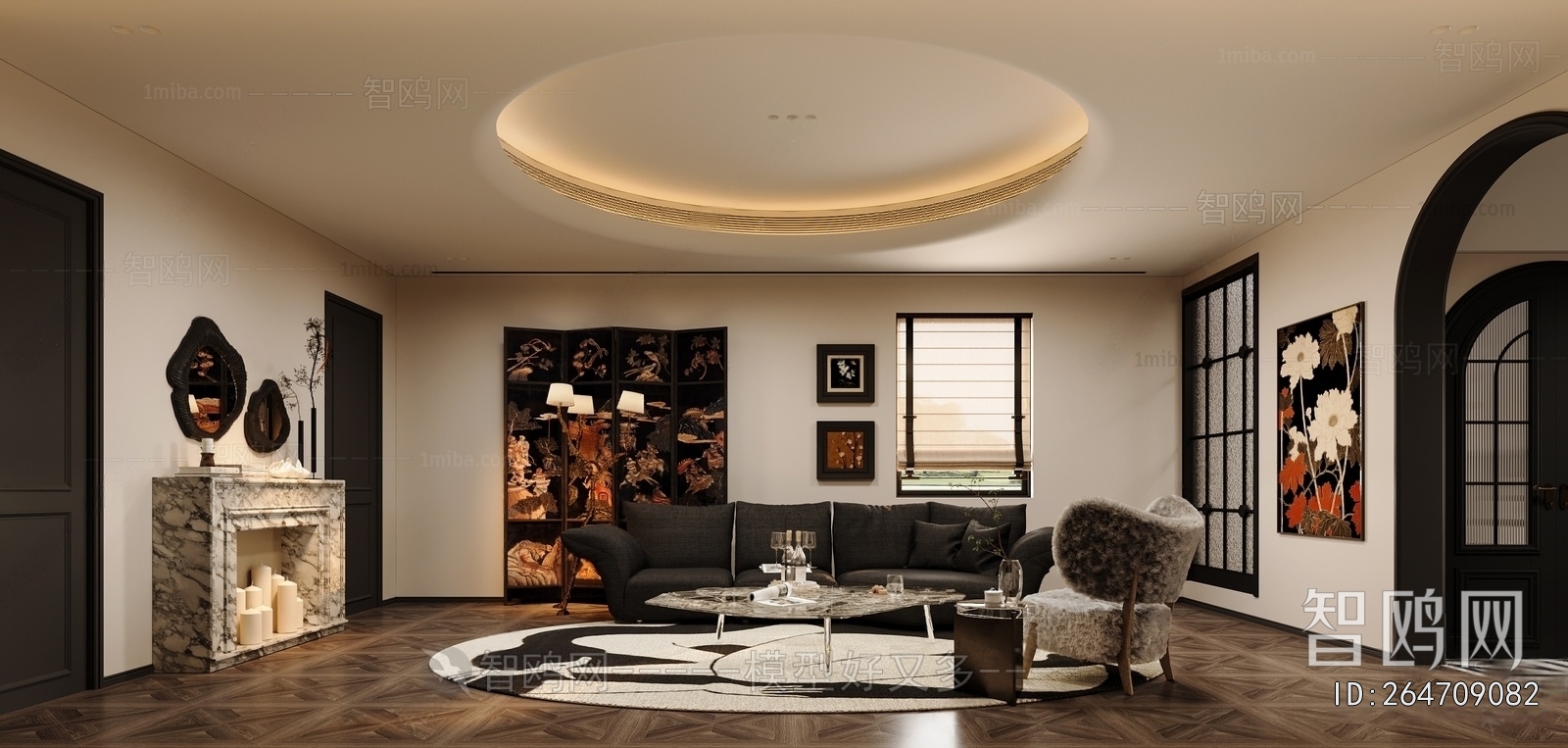 French Style A Living Room