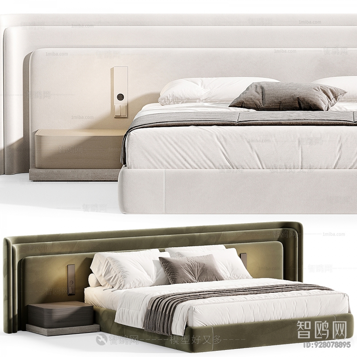 Modern Double Bed
