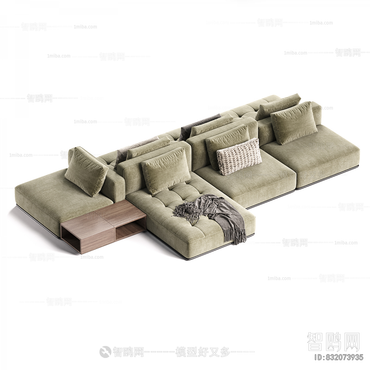 Modern Multi Person Sofa