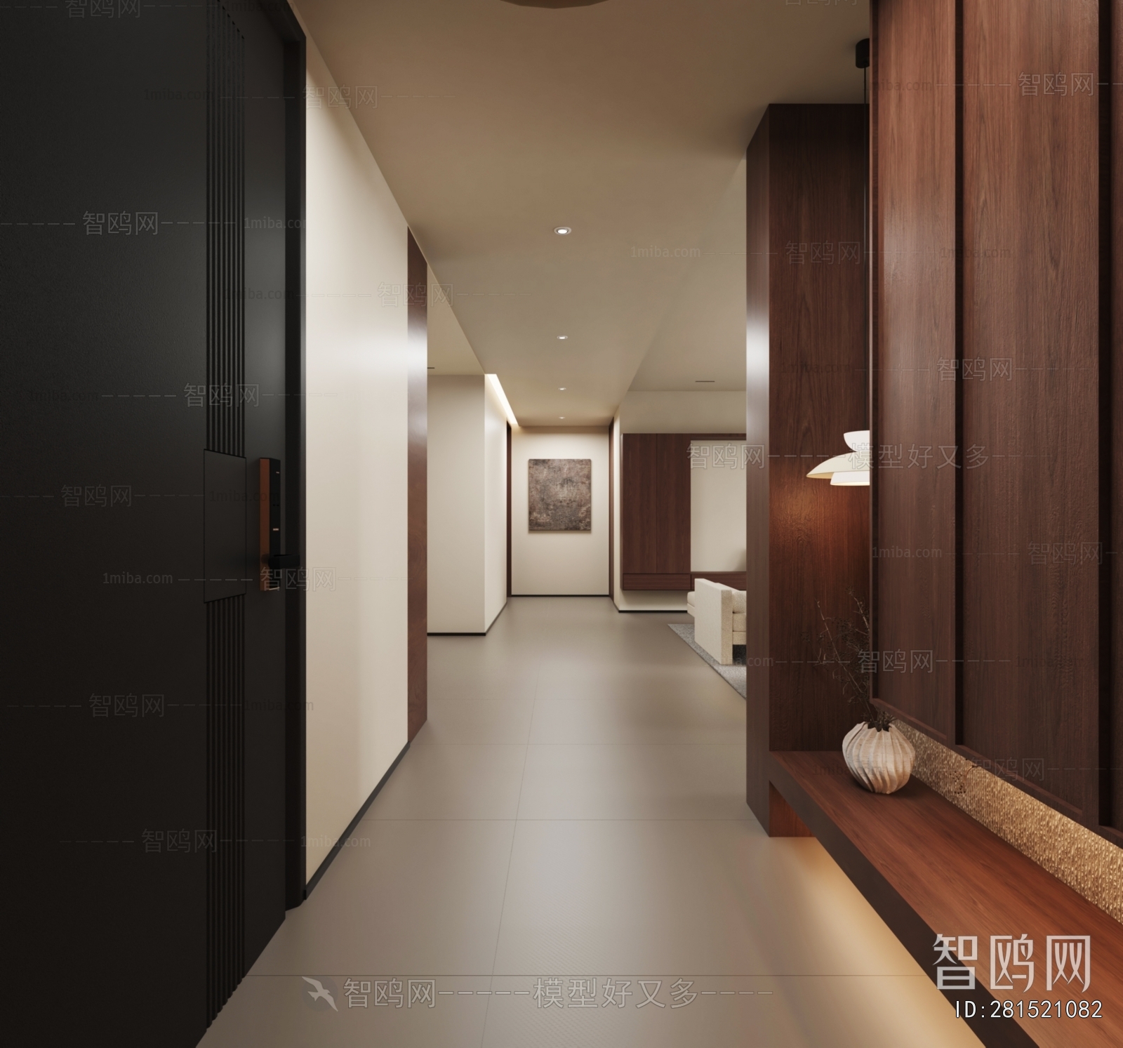 Modern Hallway