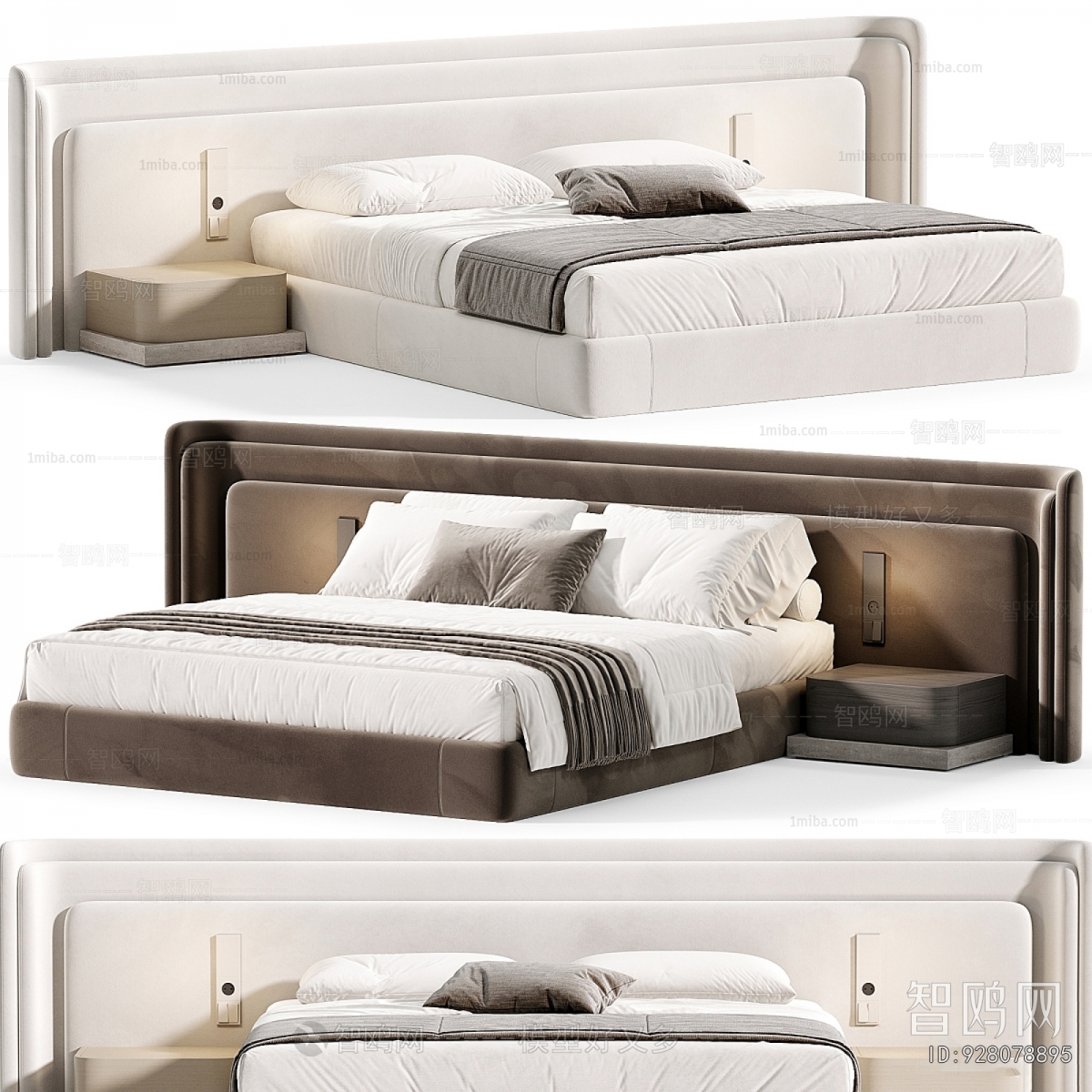 Modern Double Bed