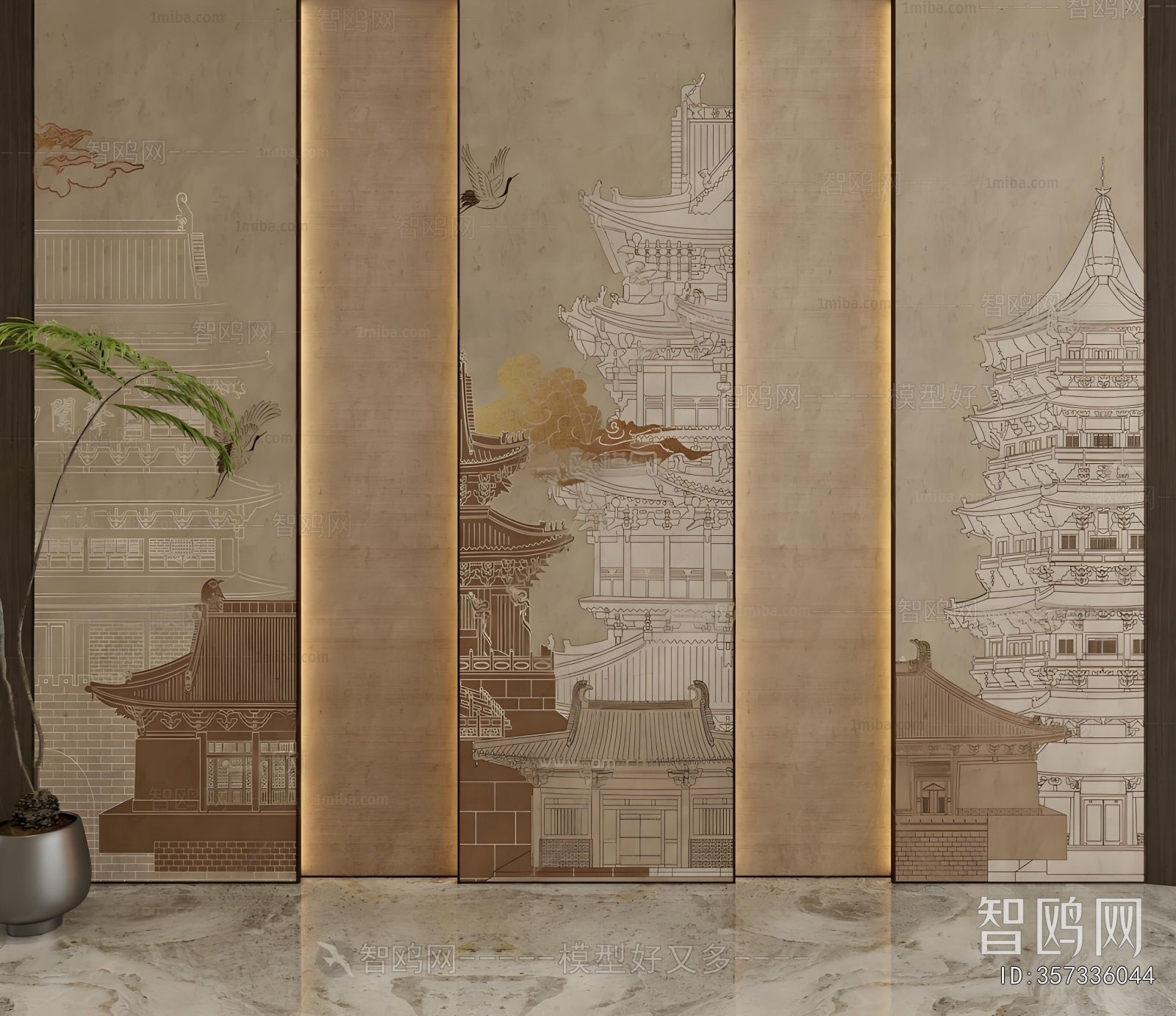 New Chinese Style Partition